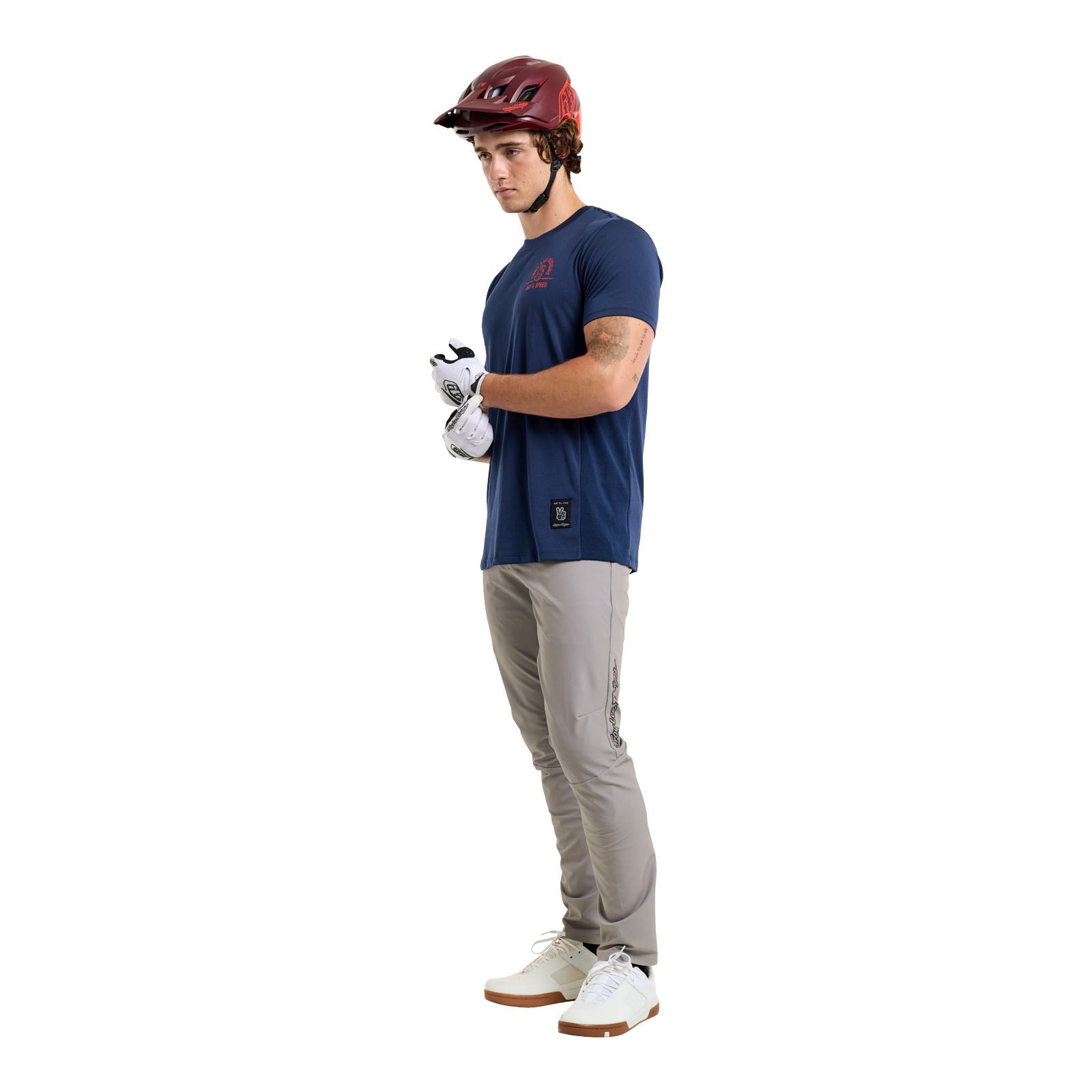TLD Skyline Short Sleeve Ride Tee Locals Midnight
