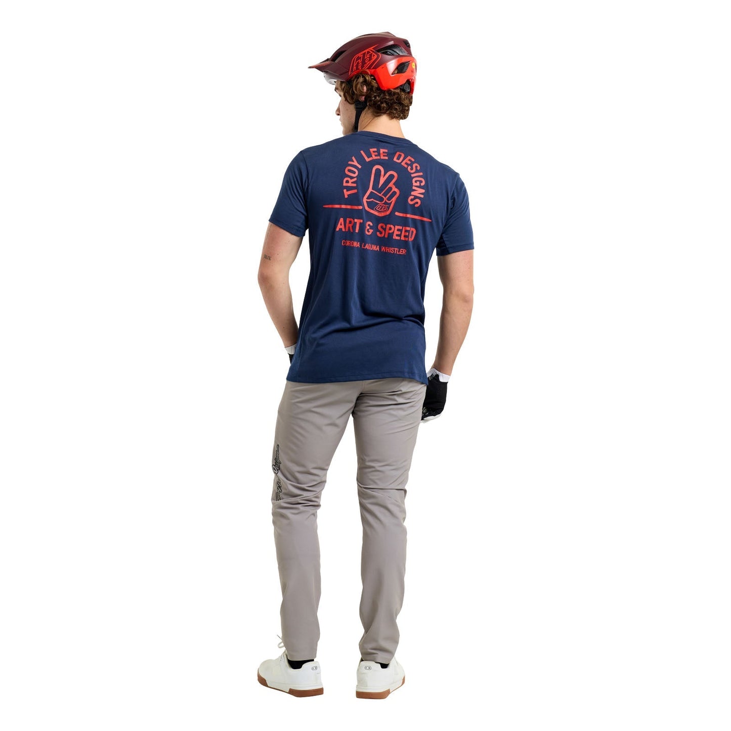 TLD Skyline Short Sleeve Ride Tee Locals Midnight