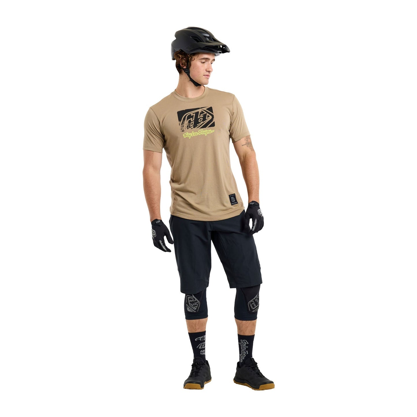 TLD Skyline Short Sleeve Ride Tee Scrubbed Timber