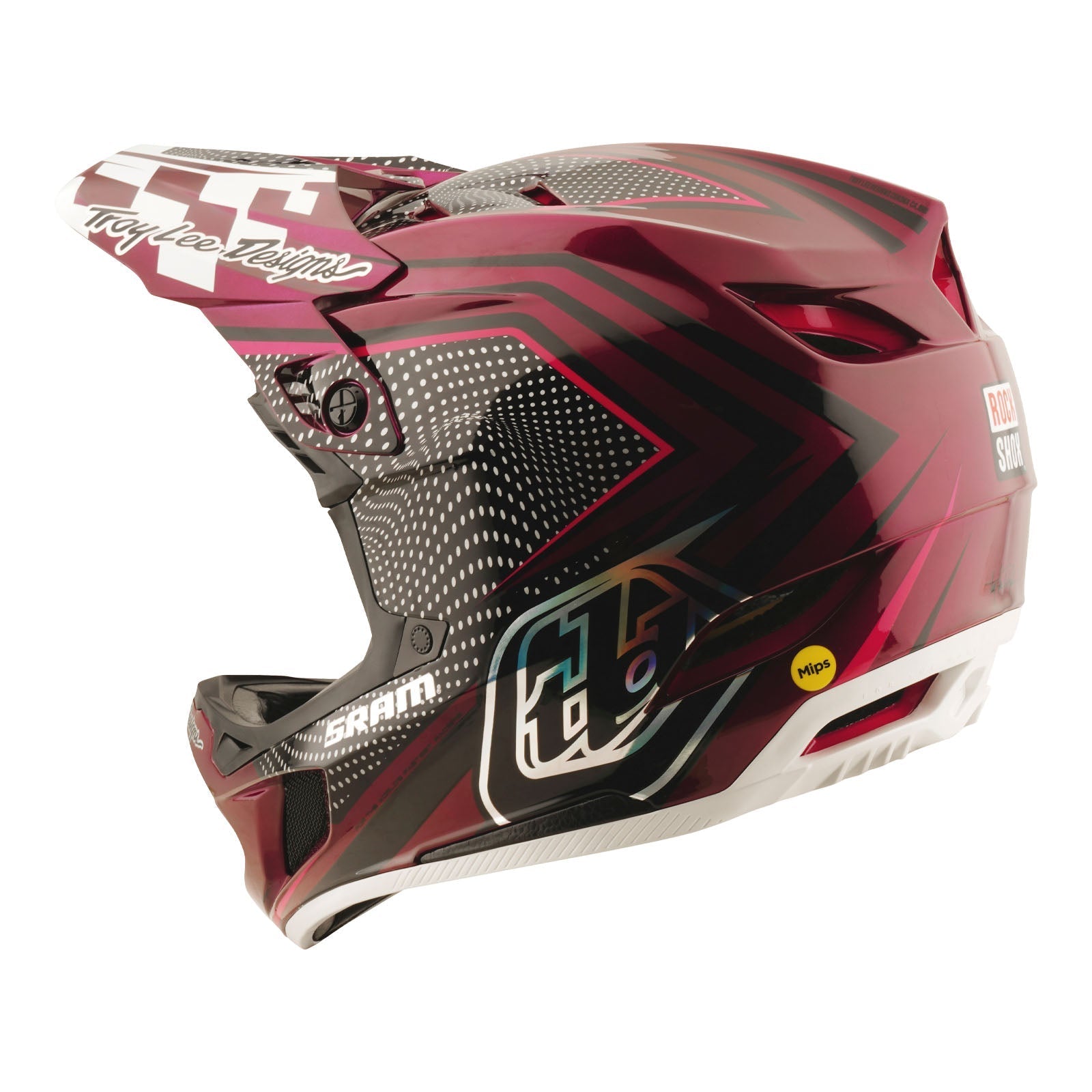 Troy Lee Designs Casque - D4 Composite MIPS - Lowrider Gray Troy Lee Designs Casque - D4 Composite MIPS - Lowrider Gray