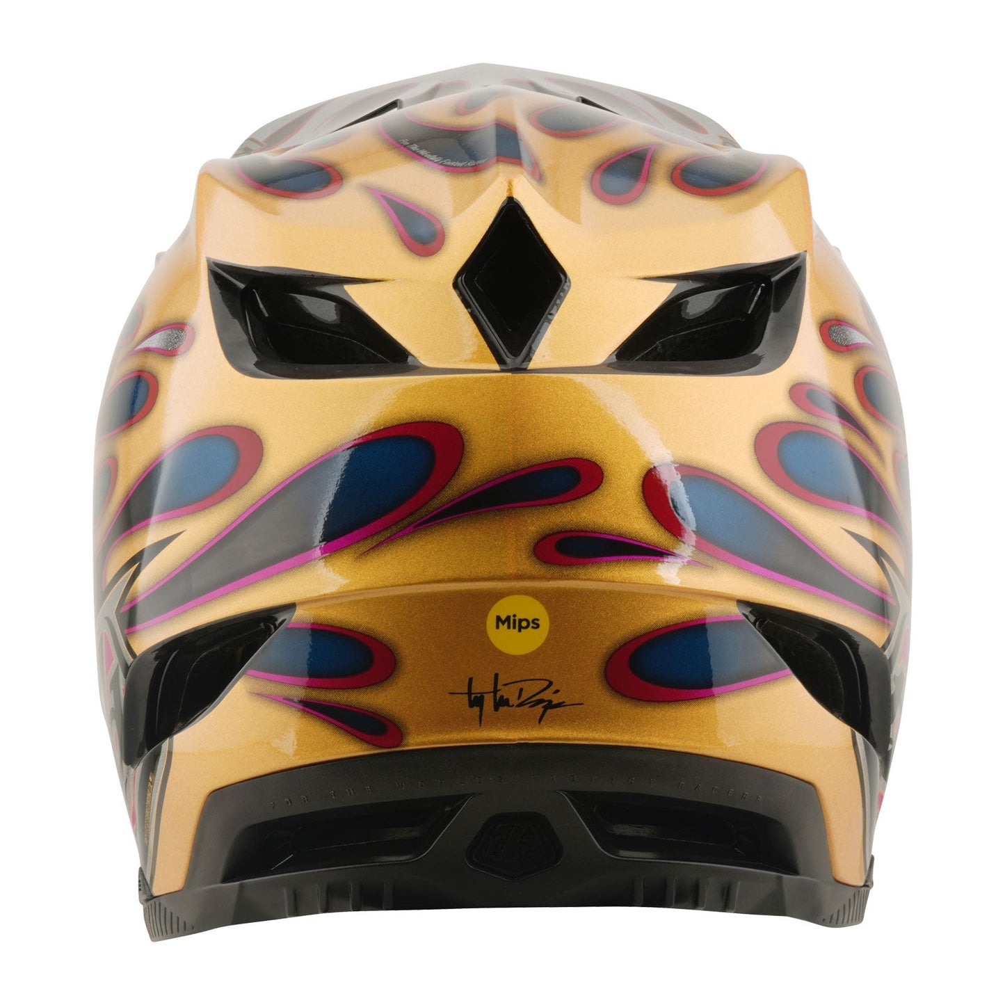 D4 Carbon Helmet Overspray Gold / Black