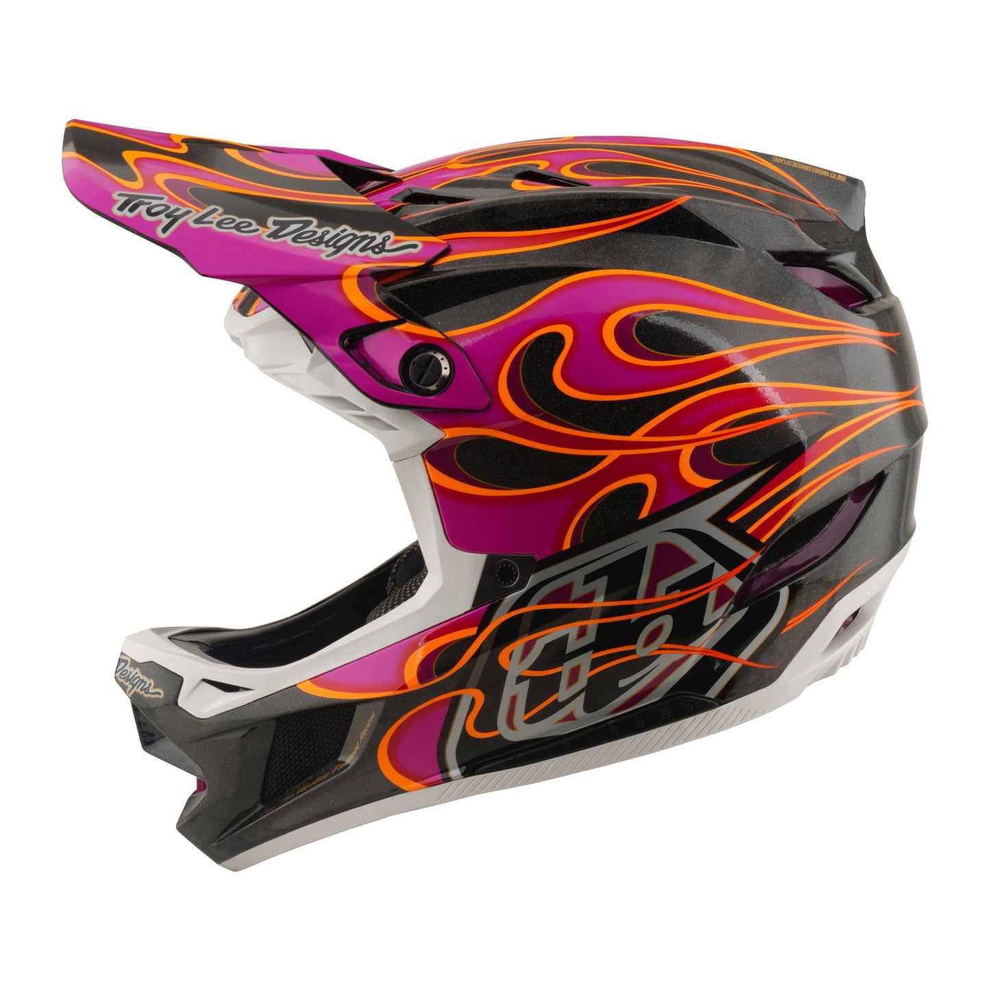 D4 Carbon Helmet Torched Carbon / Magenta