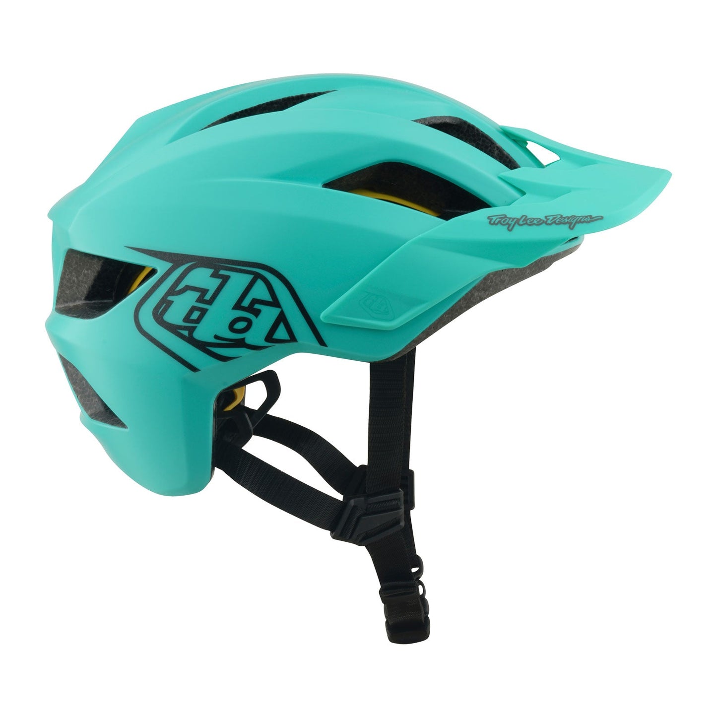 Youth Flowline Helmet  Point Charcoal / Real Teal