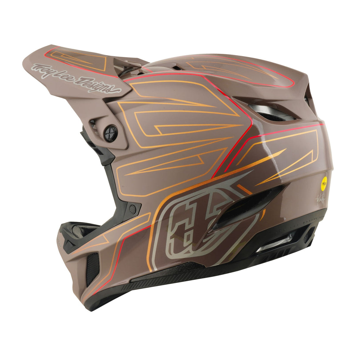 Casque D4 en polyacrylite avec MIPS Shadow Pro Timber