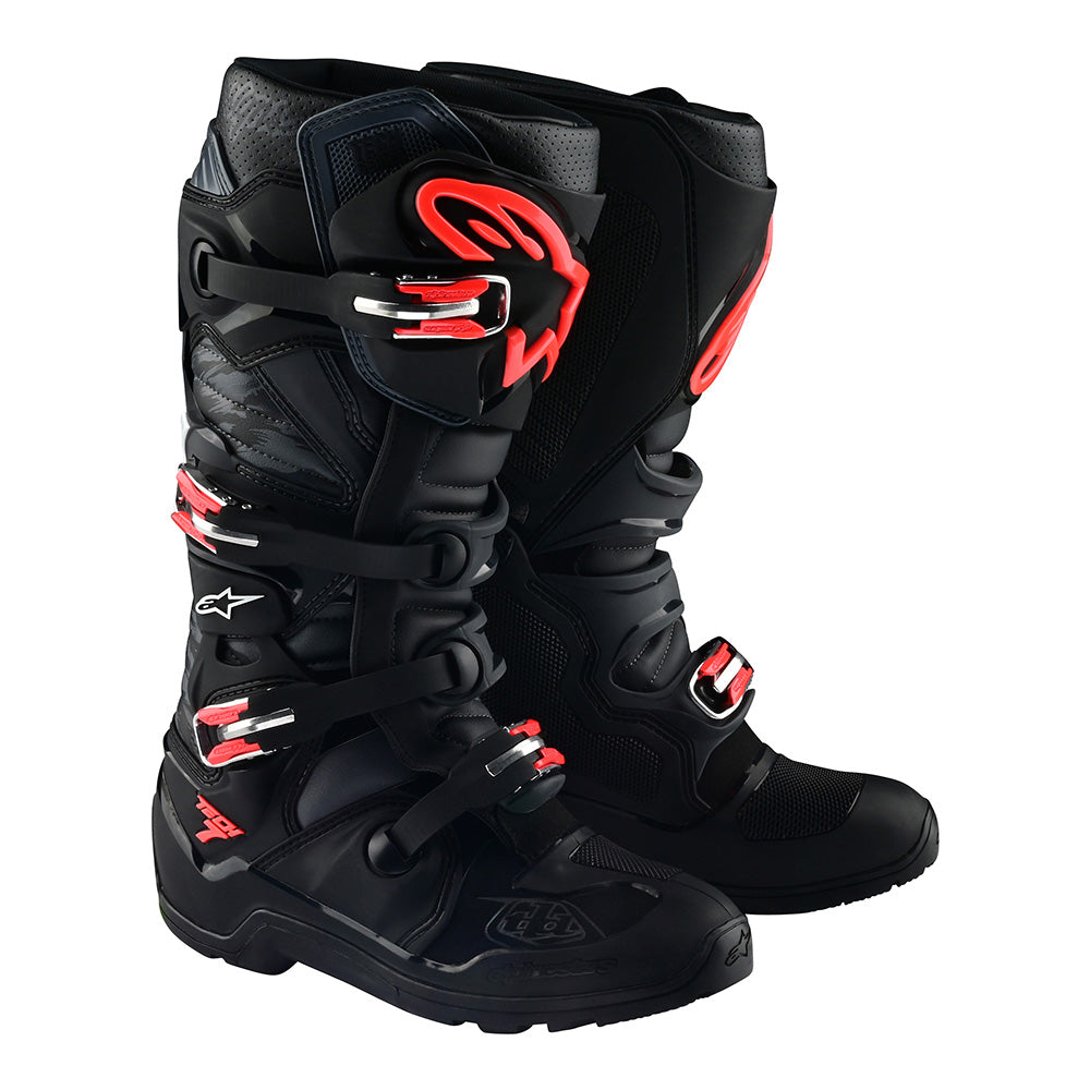 Troy Lee Alpinestars Tech 7 Enduro Boot Solid Black / Grey Camo