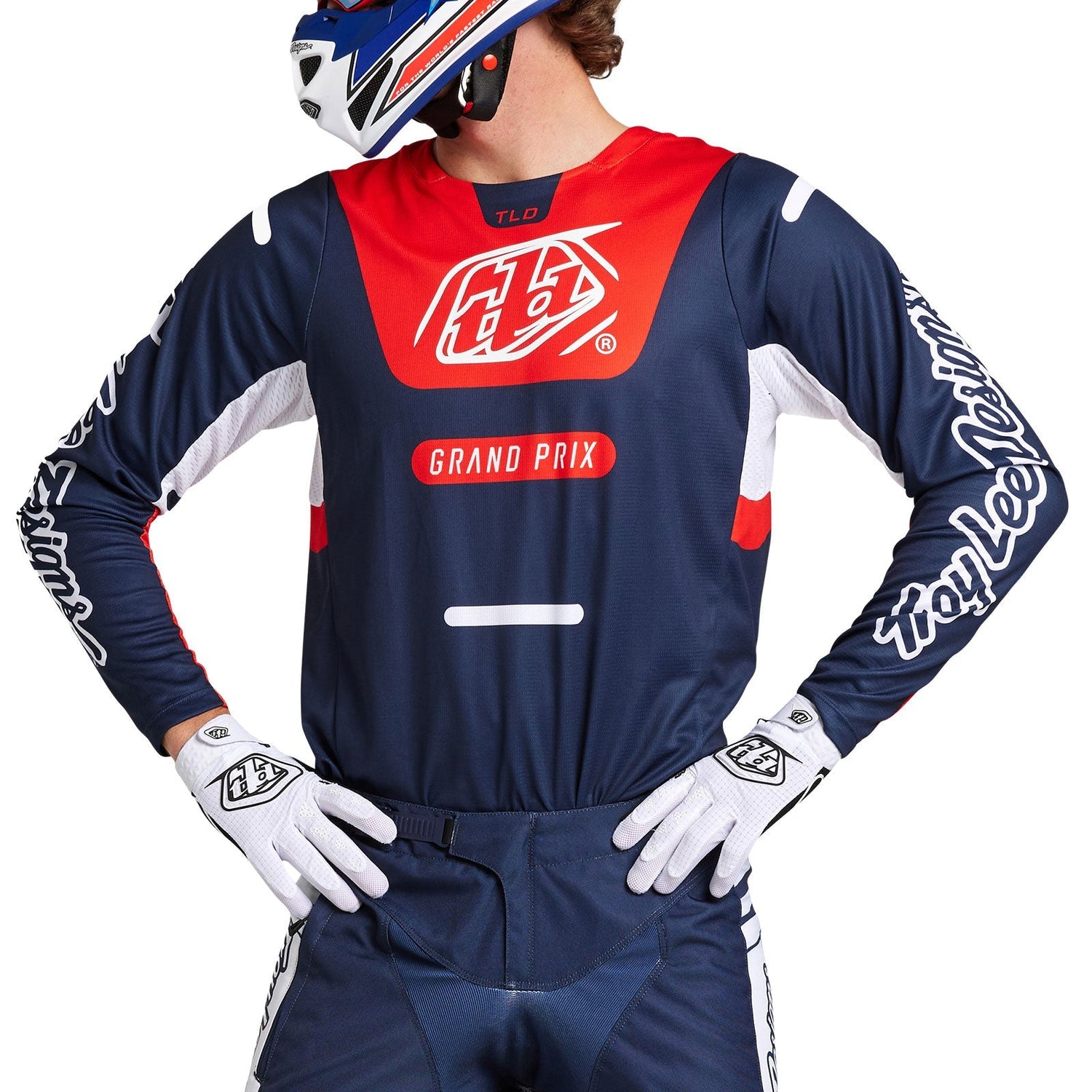 GP Pro Jersey Blends Navy / Orange