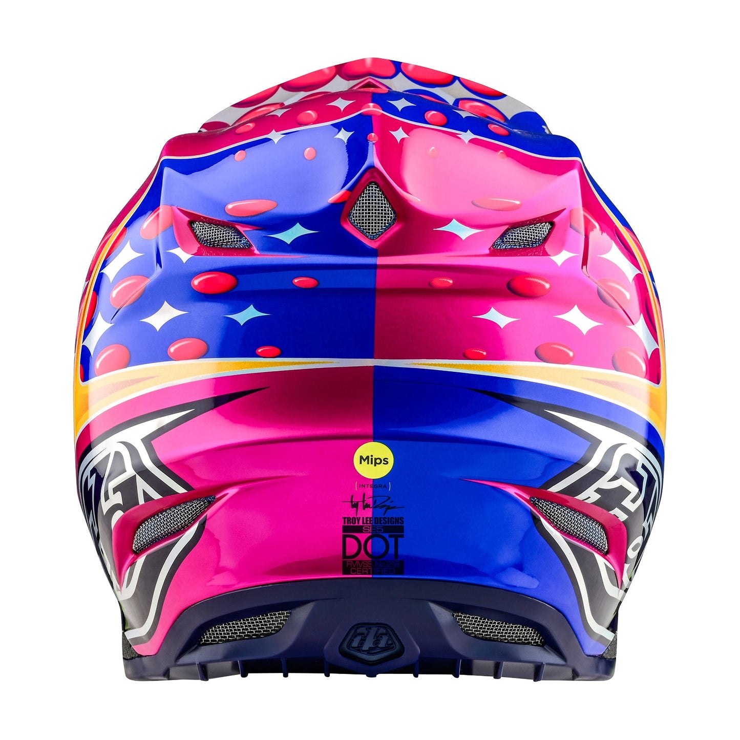 TLD SE5 Composite Helmet W/MIPS Blurr Pink