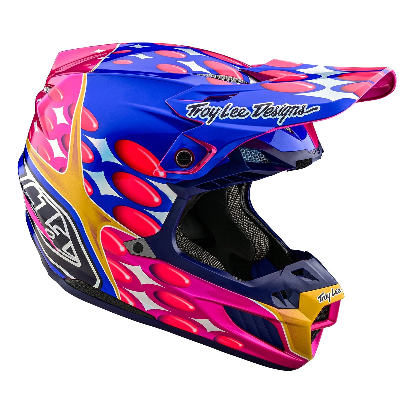 TLD SE5 Composite Helmet W/MIPS Blurr Pink