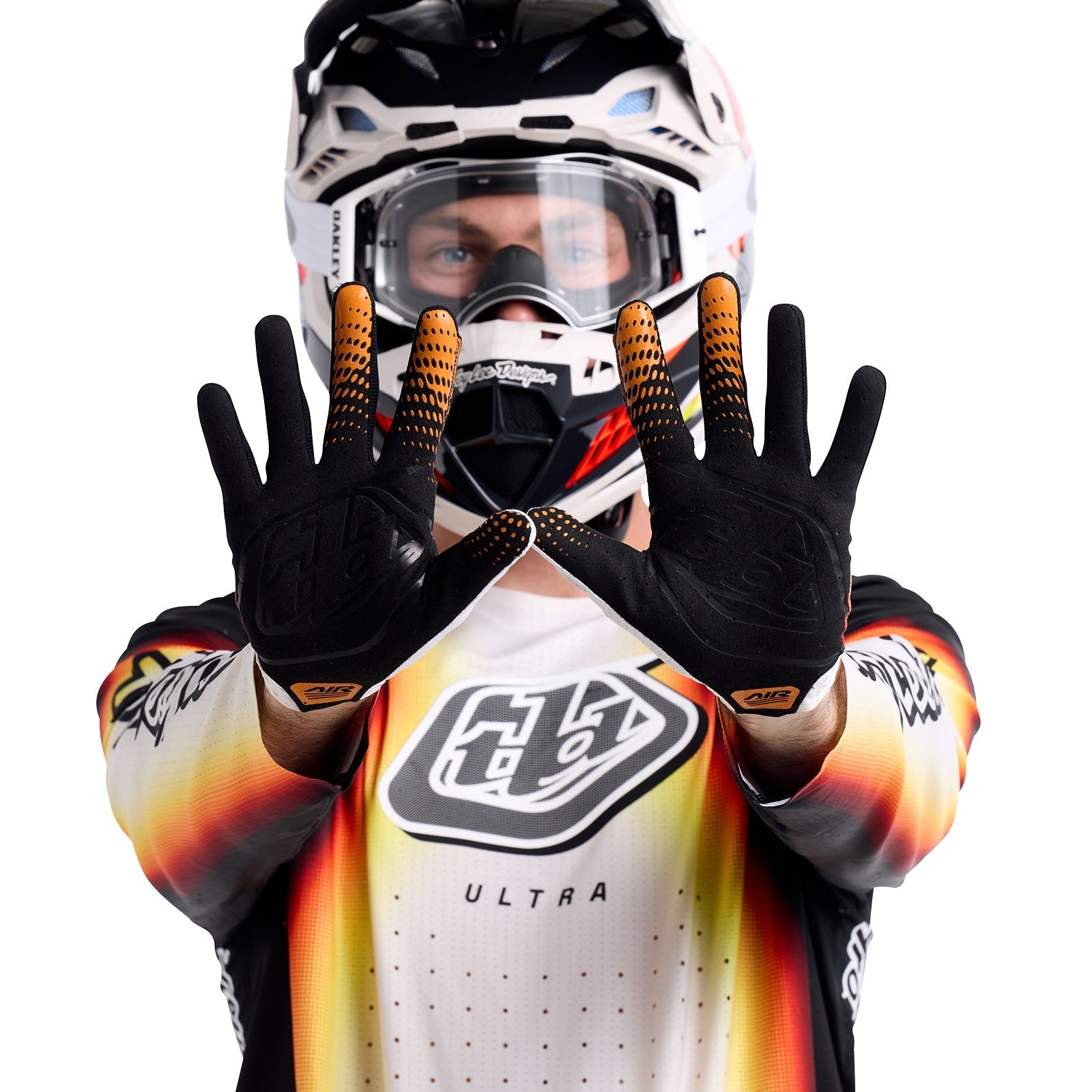 TLD Air Glove Blurr Yellow