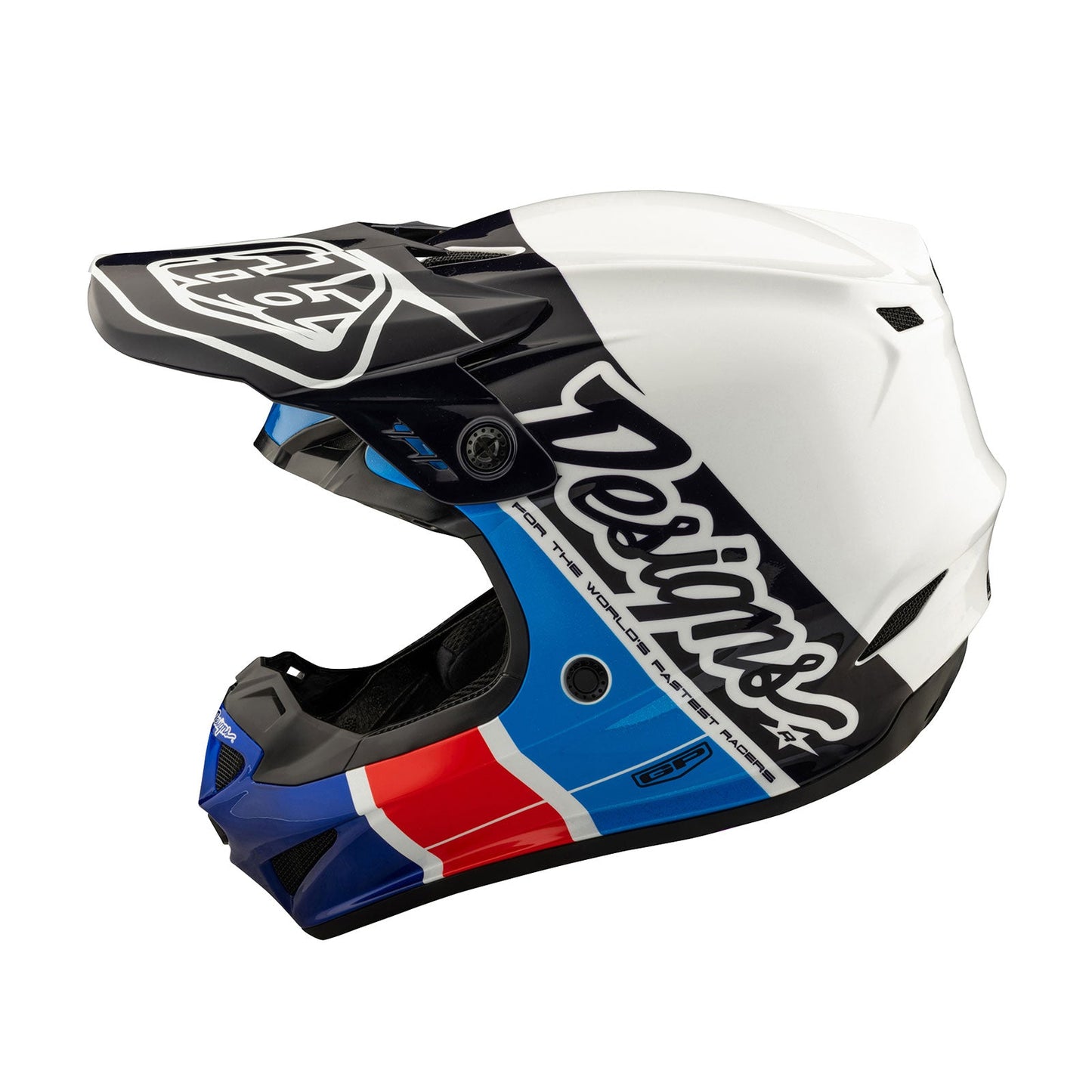 TLD Youth GP Helmet No MIPS Runner Blue