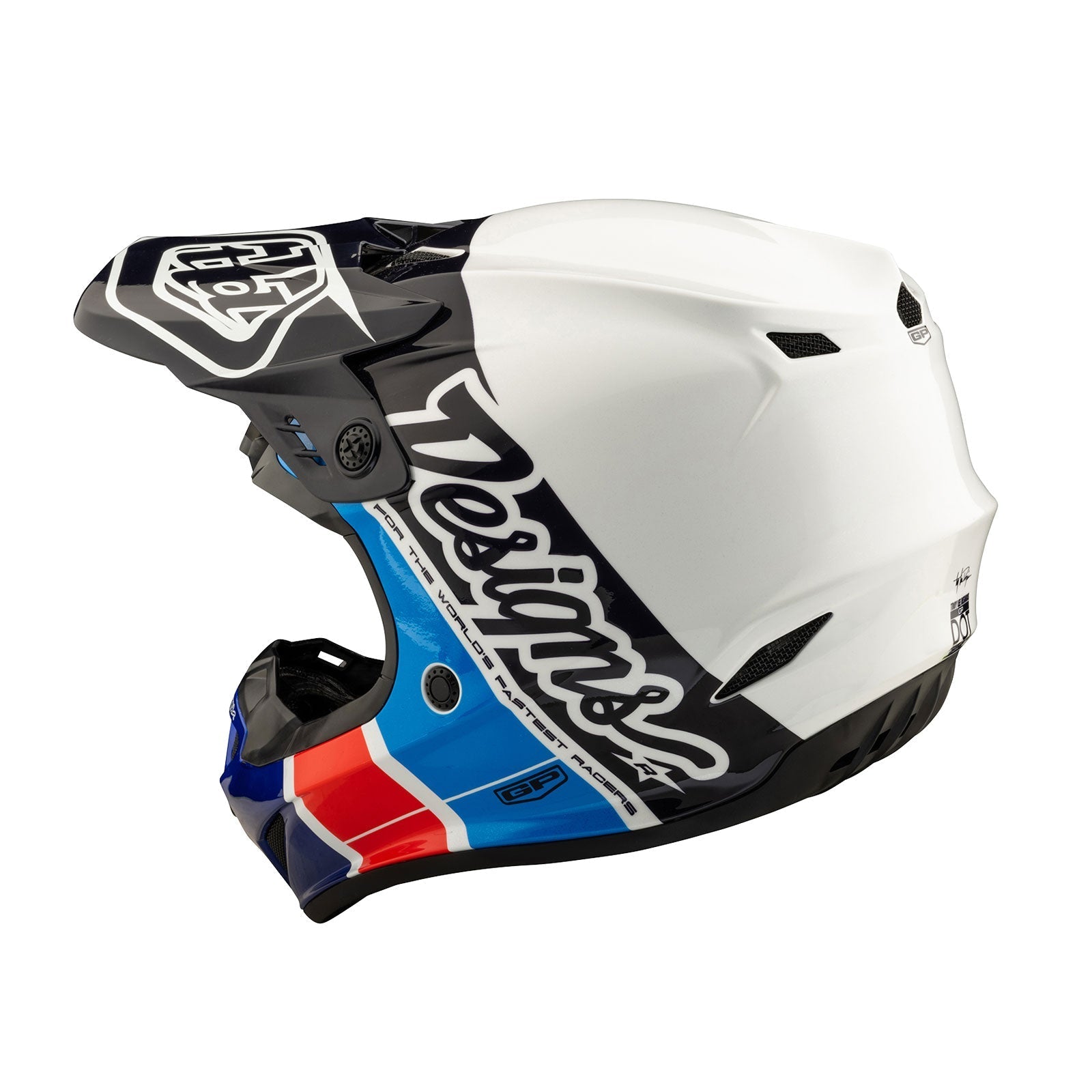 TLD GP Helmet No MIPS Runner Blue