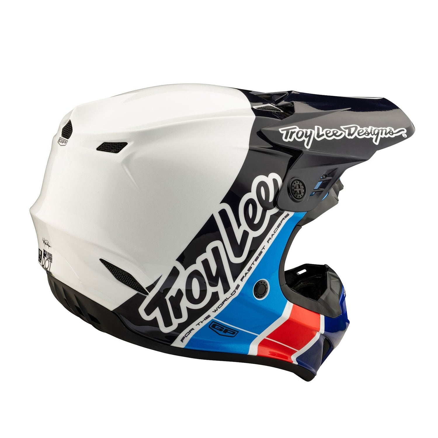 TLD GP Helmet No MIPS Runner Blue