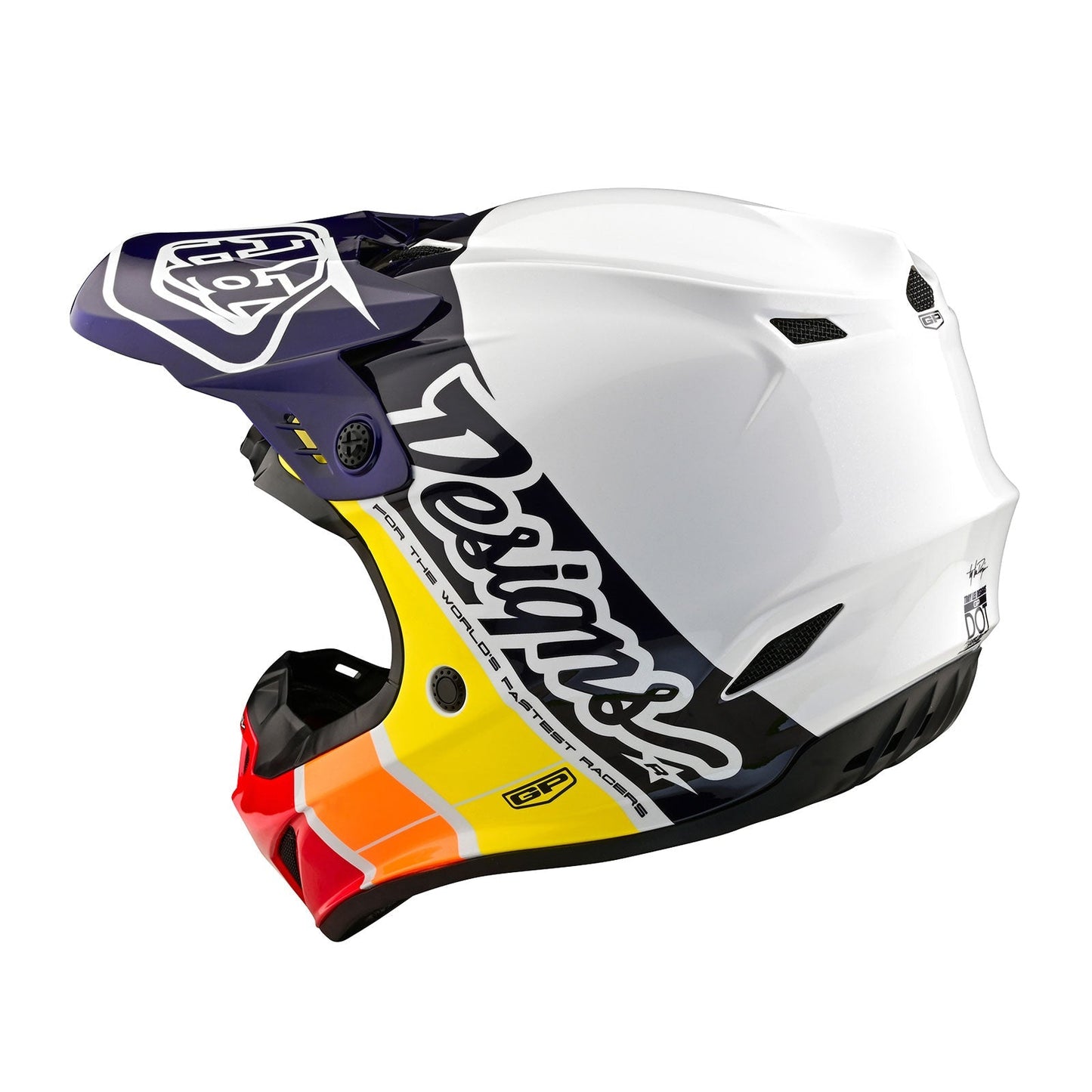 TLD GP Helmet No MIPS Runner Sunrise