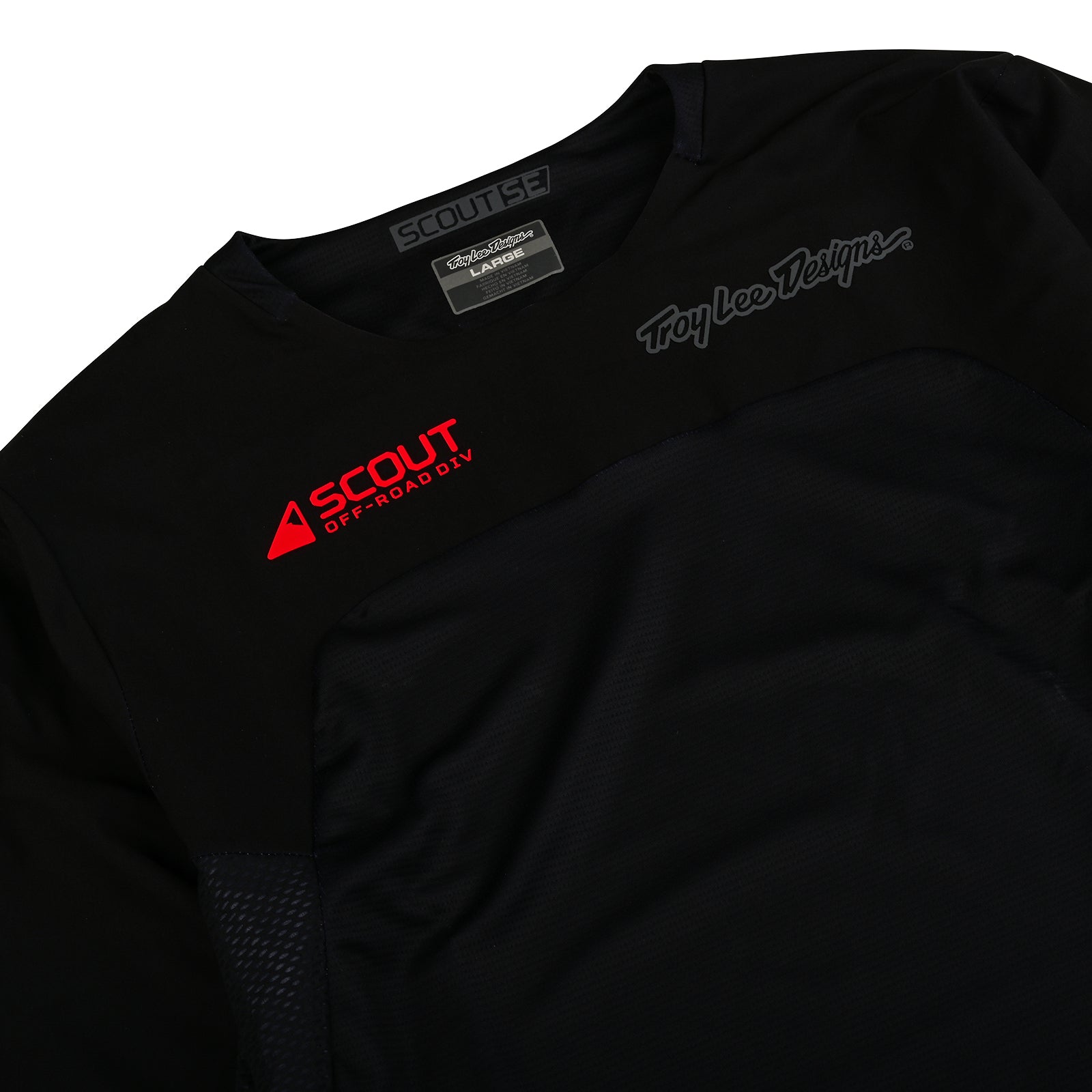 TLD Scout SE Jersey Systems Black