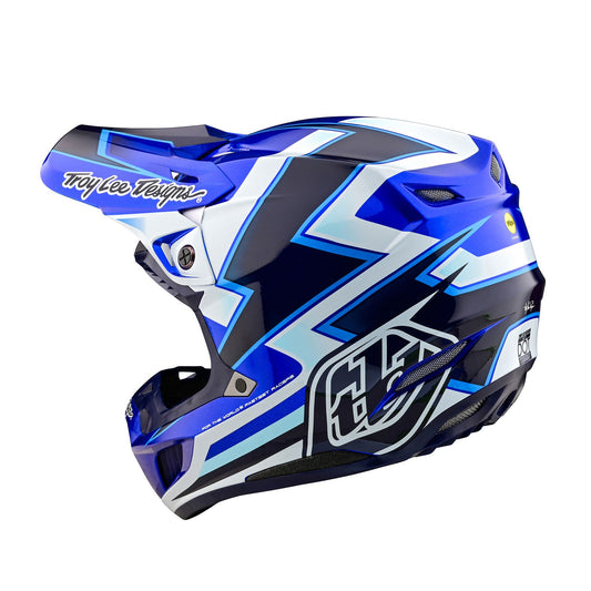 TLD SE5 Composite Helmet W/MIPS Ever Blue Blue