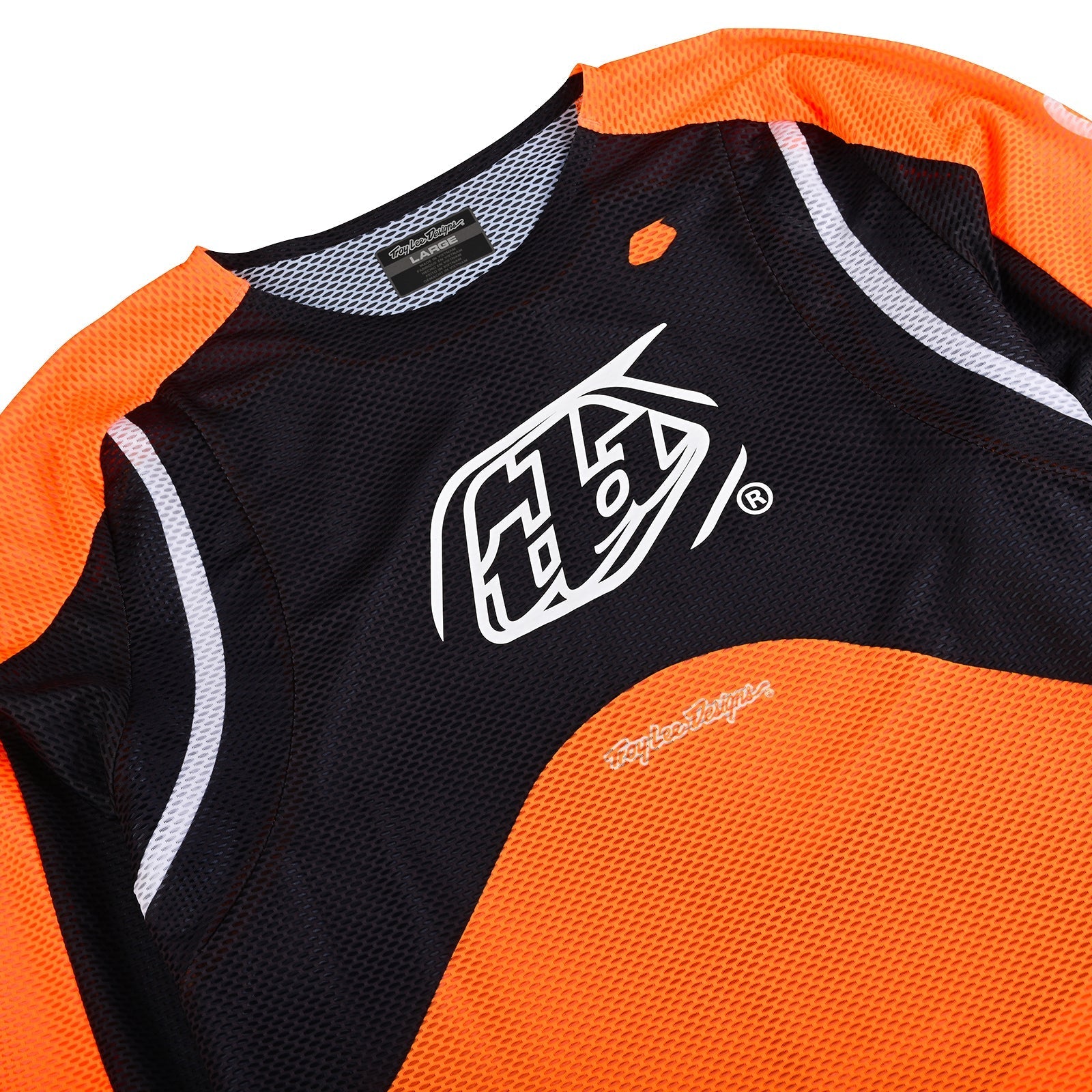 TLD SE Pro Air Jersey Pinned Neo Orange