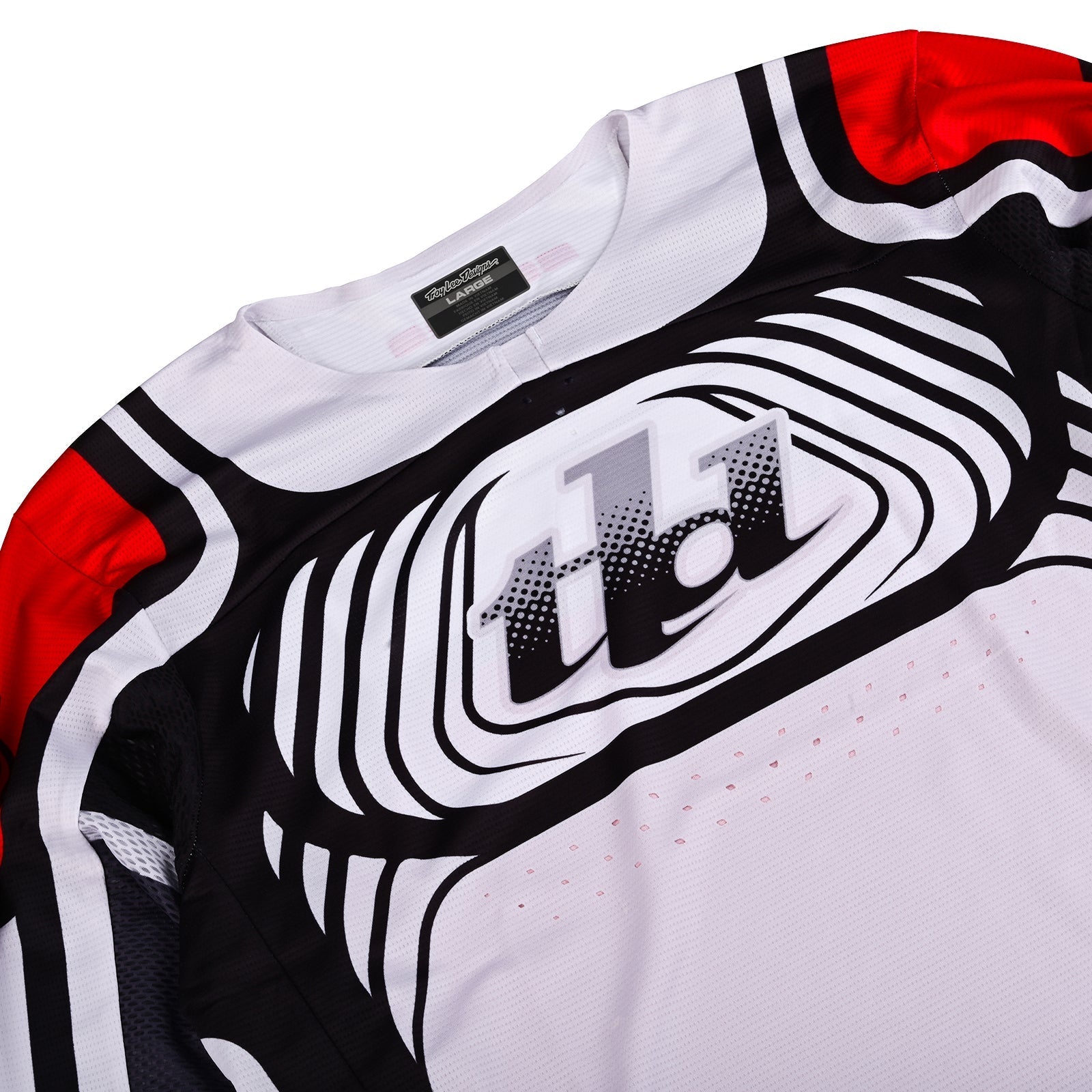 TLD SE Pro Jersey Wavez Off-White / Red