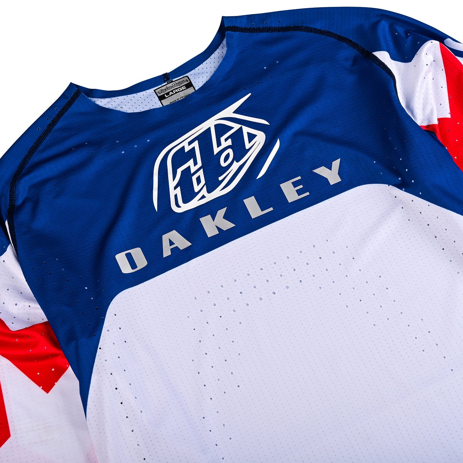 TLD SE Ultra Jersey Troy Lee Designs X Oakley Vision White / Blue