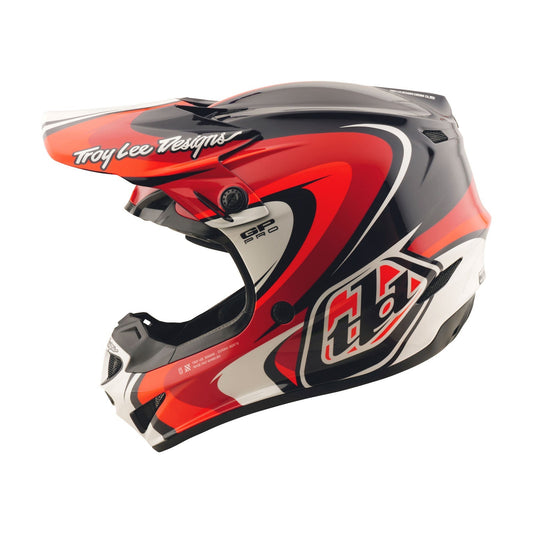 TLD Youth GP Pro Helmet Crossover Black / Red