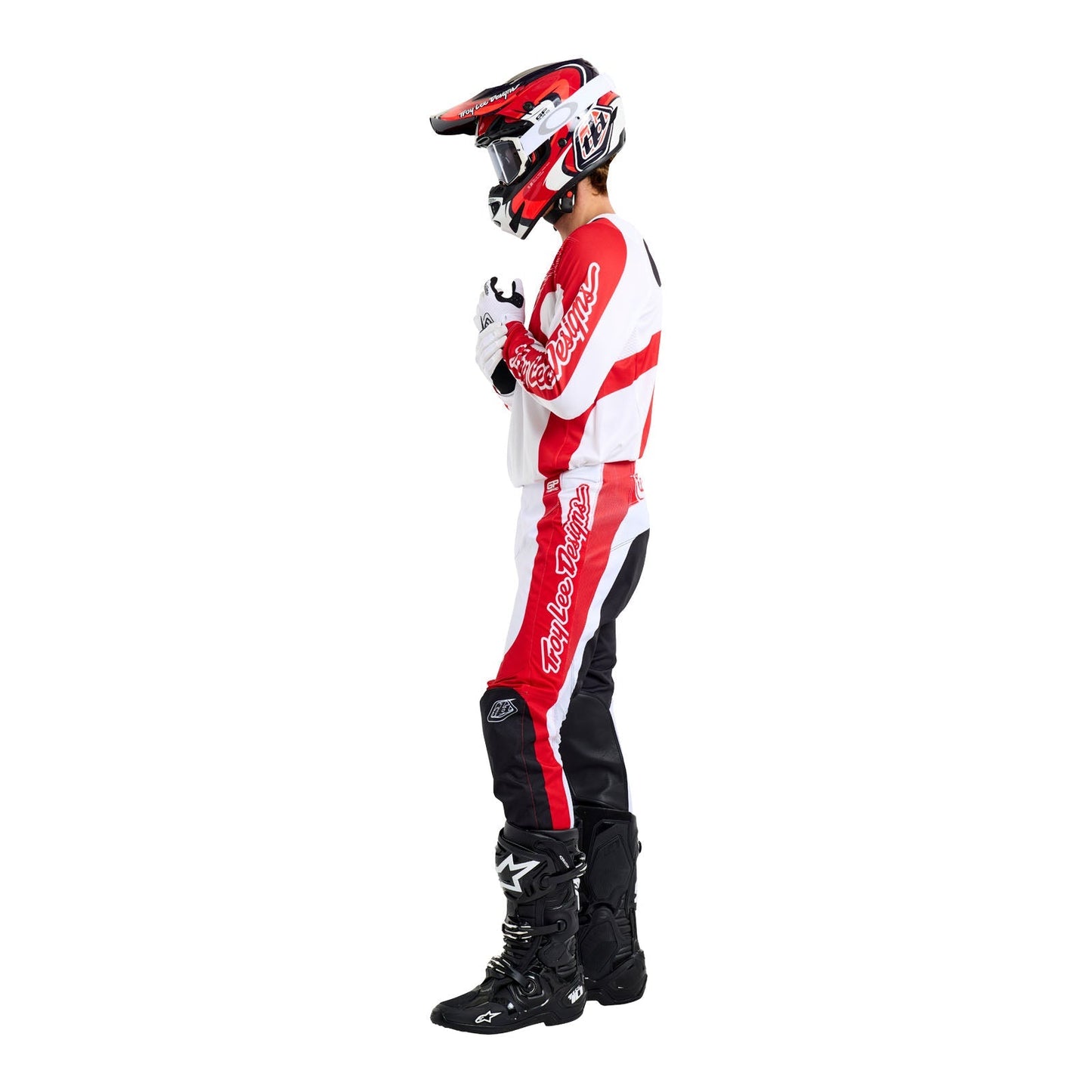 GP Pro Jersey Rahmen Weiß/Rot
