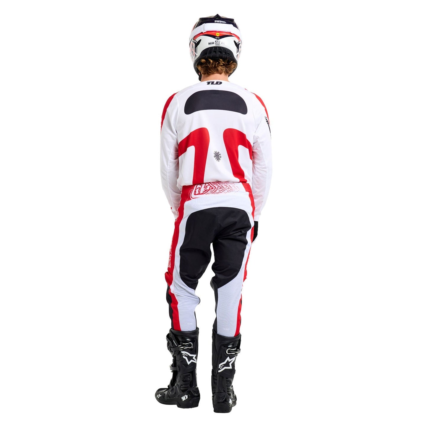 GP Pro Jersey Rahmen Weiß/Rot