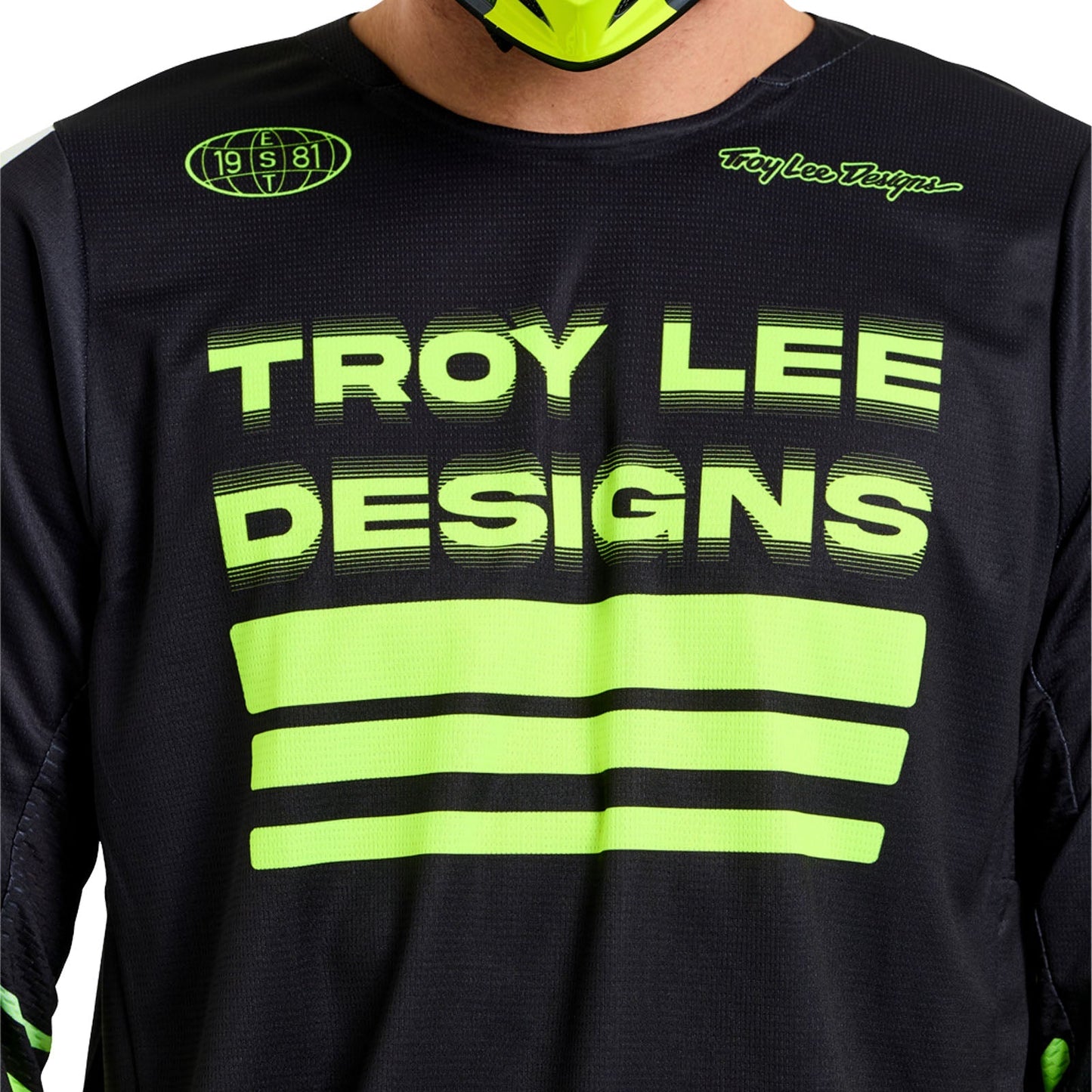 GP Pro Trikot SEgment Schwarz/Flo Gelb