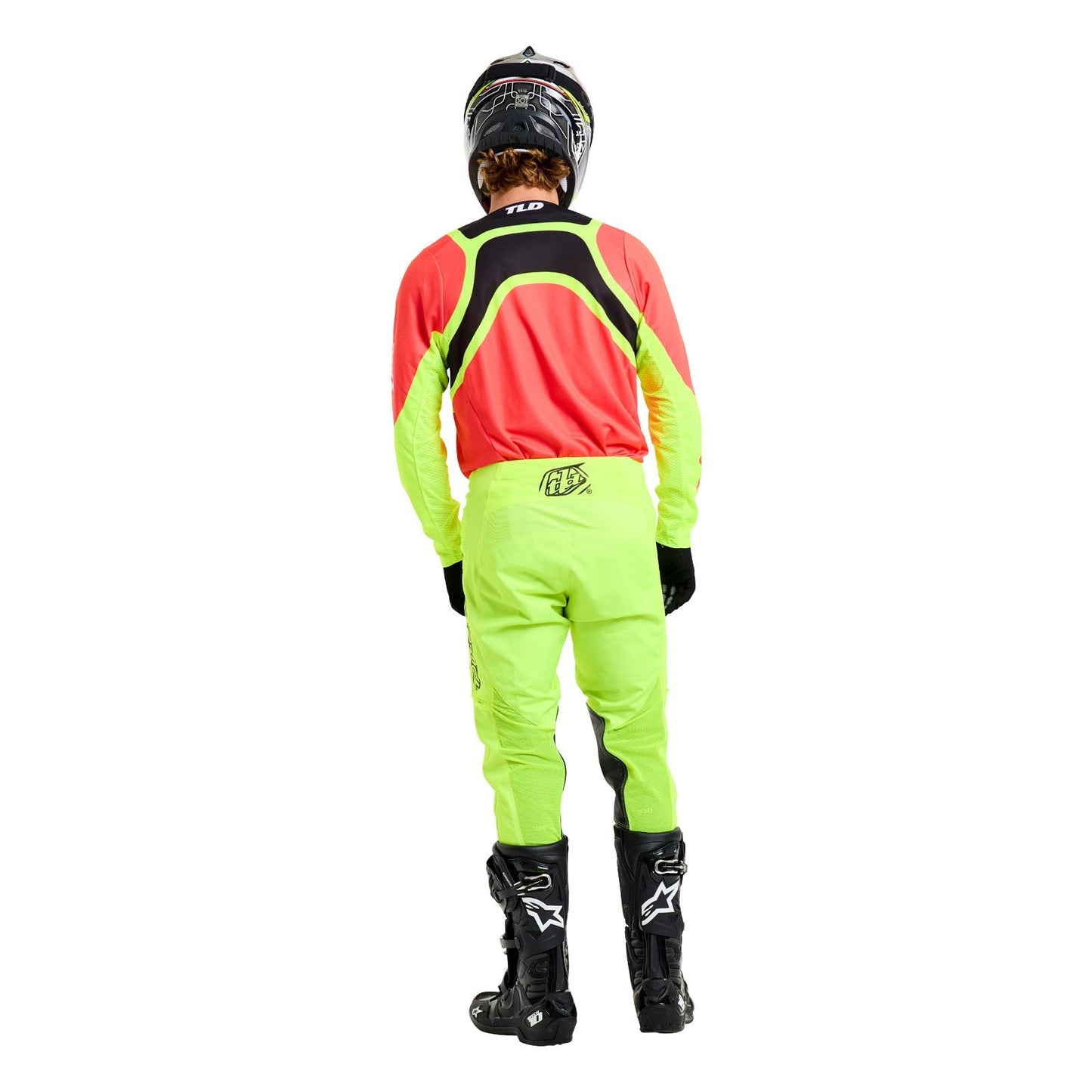 GP Pro Jersey Swerve Infra Rot/Flo Gelb