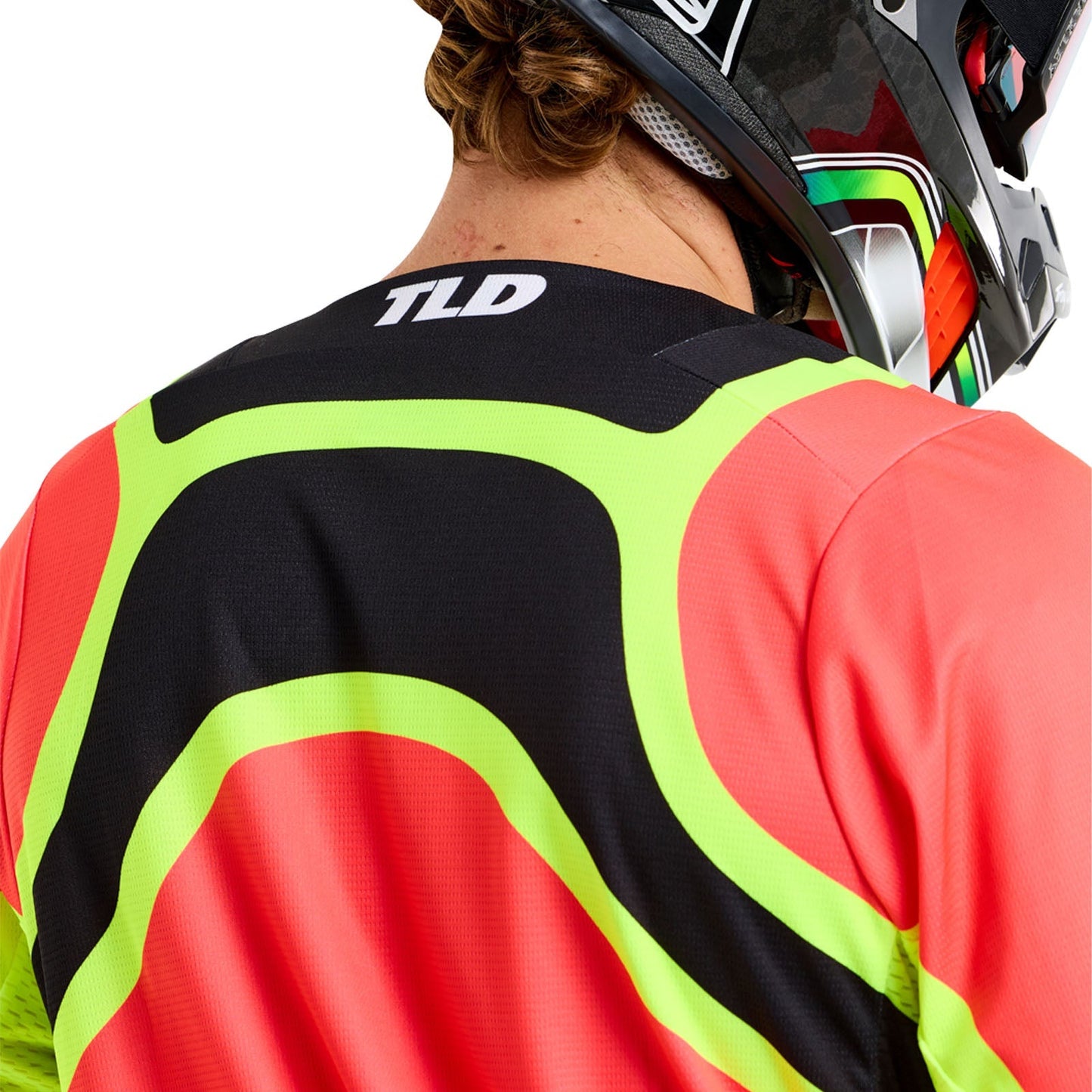 GP Pro Jersey Swerve Infra Rot/Flo Gelb