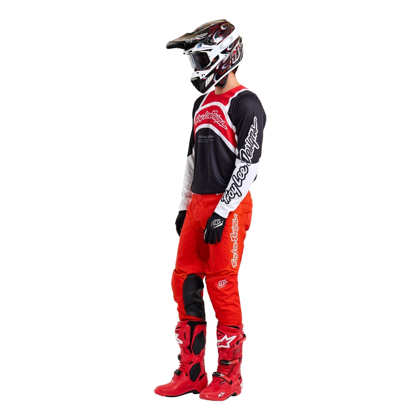 GP Pro Jersey Swerve Schwarz/Rot