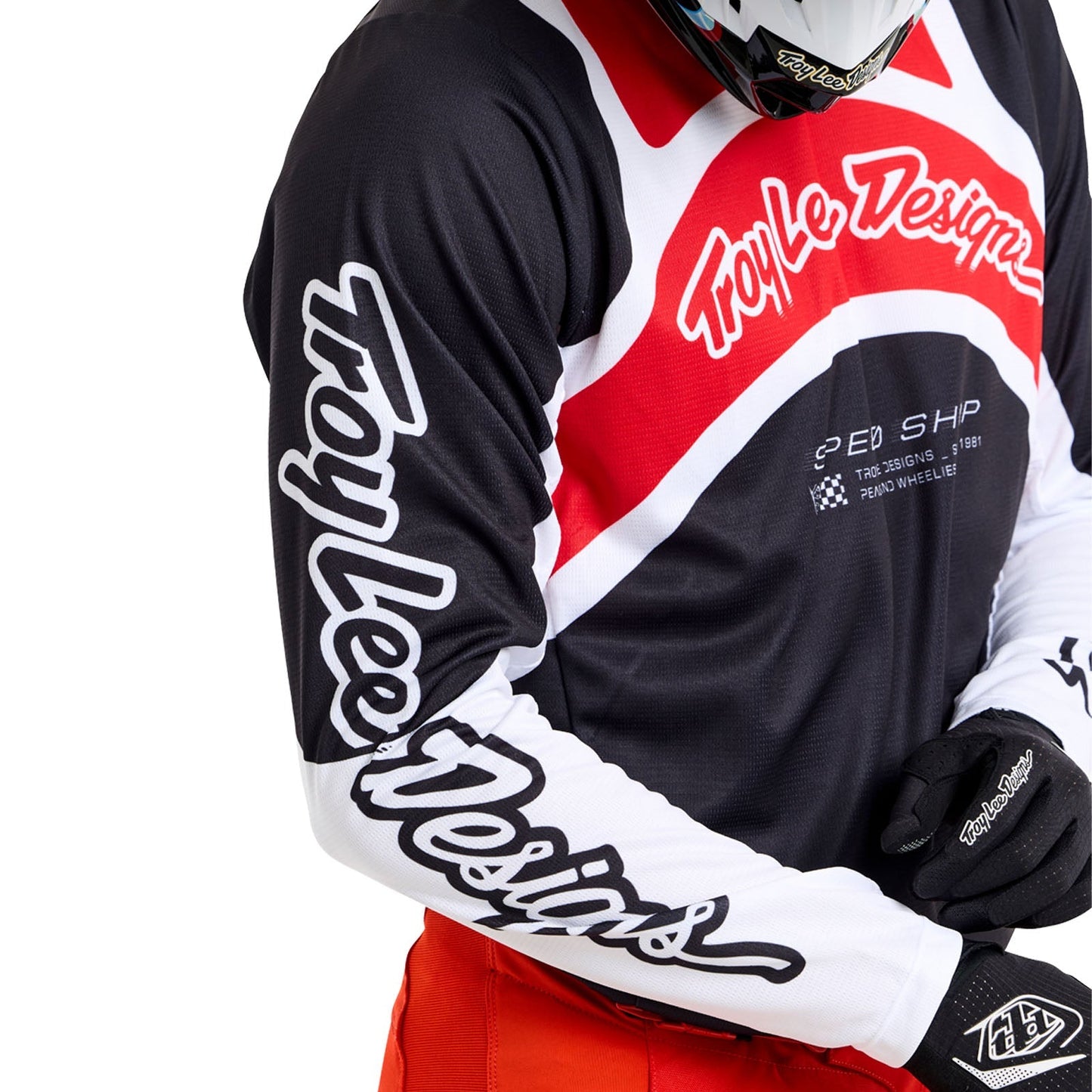 GP Pro Jersey Swerve Schwarz/Rot