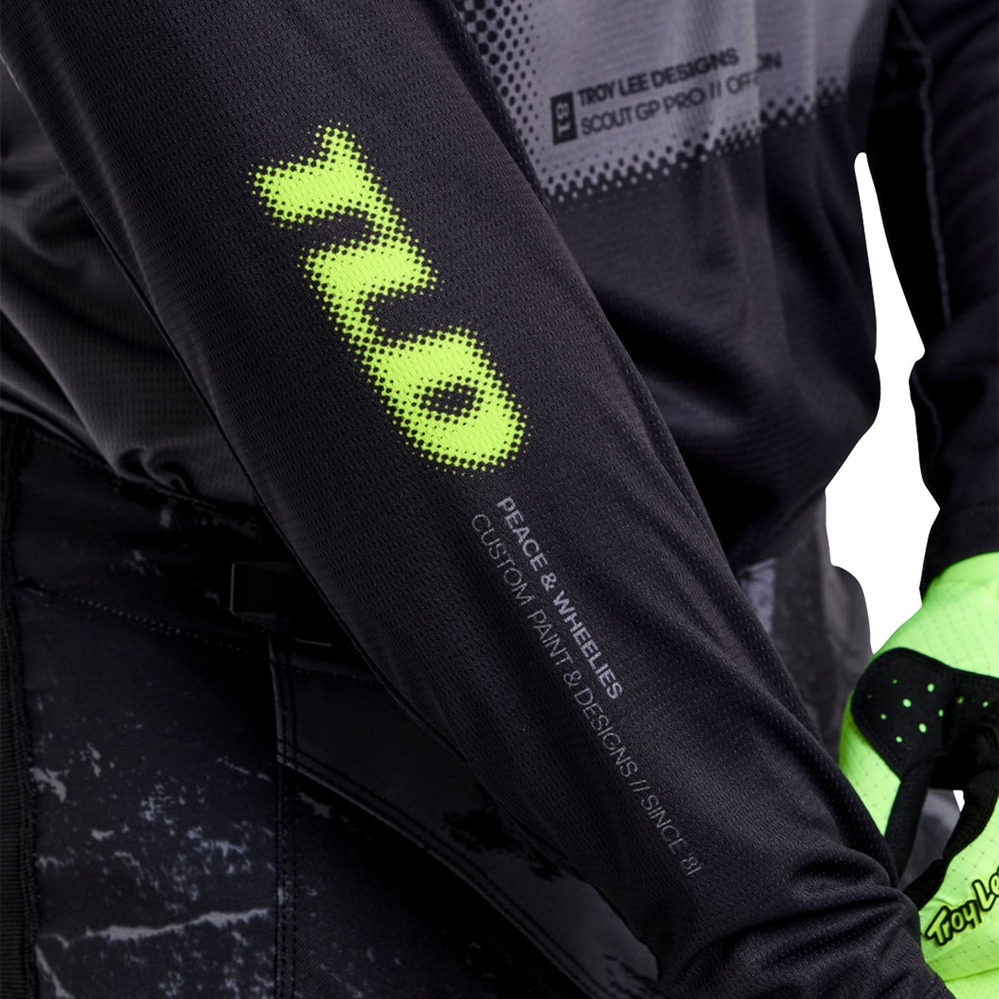 Scout GP Pro Trikot Fade Out Schwarz