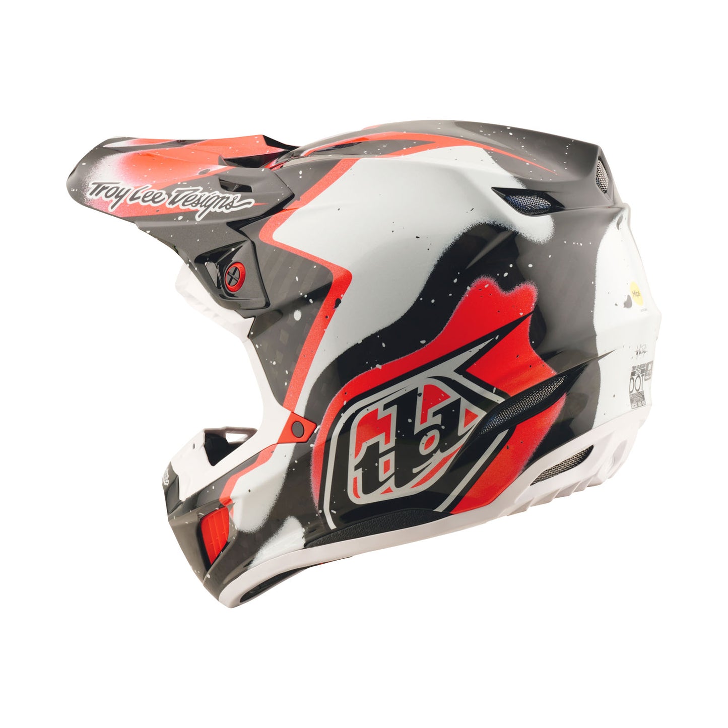 Casque SE5 Carbon avec membrane MIPS Noir/Rouge