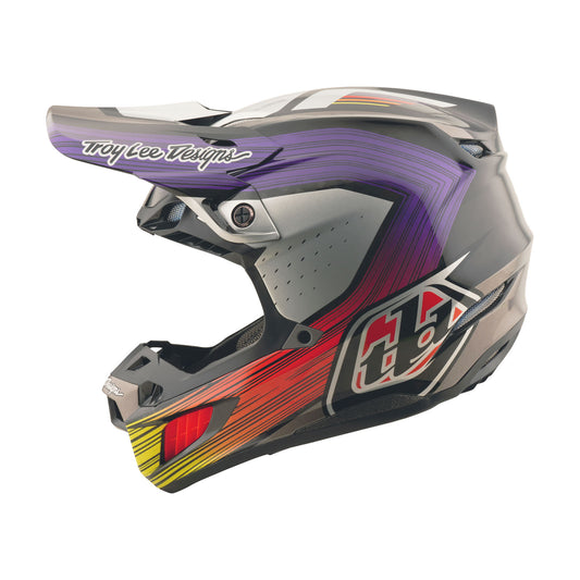 Casque SE5 Carbon avec bandes MIPS noir/violet