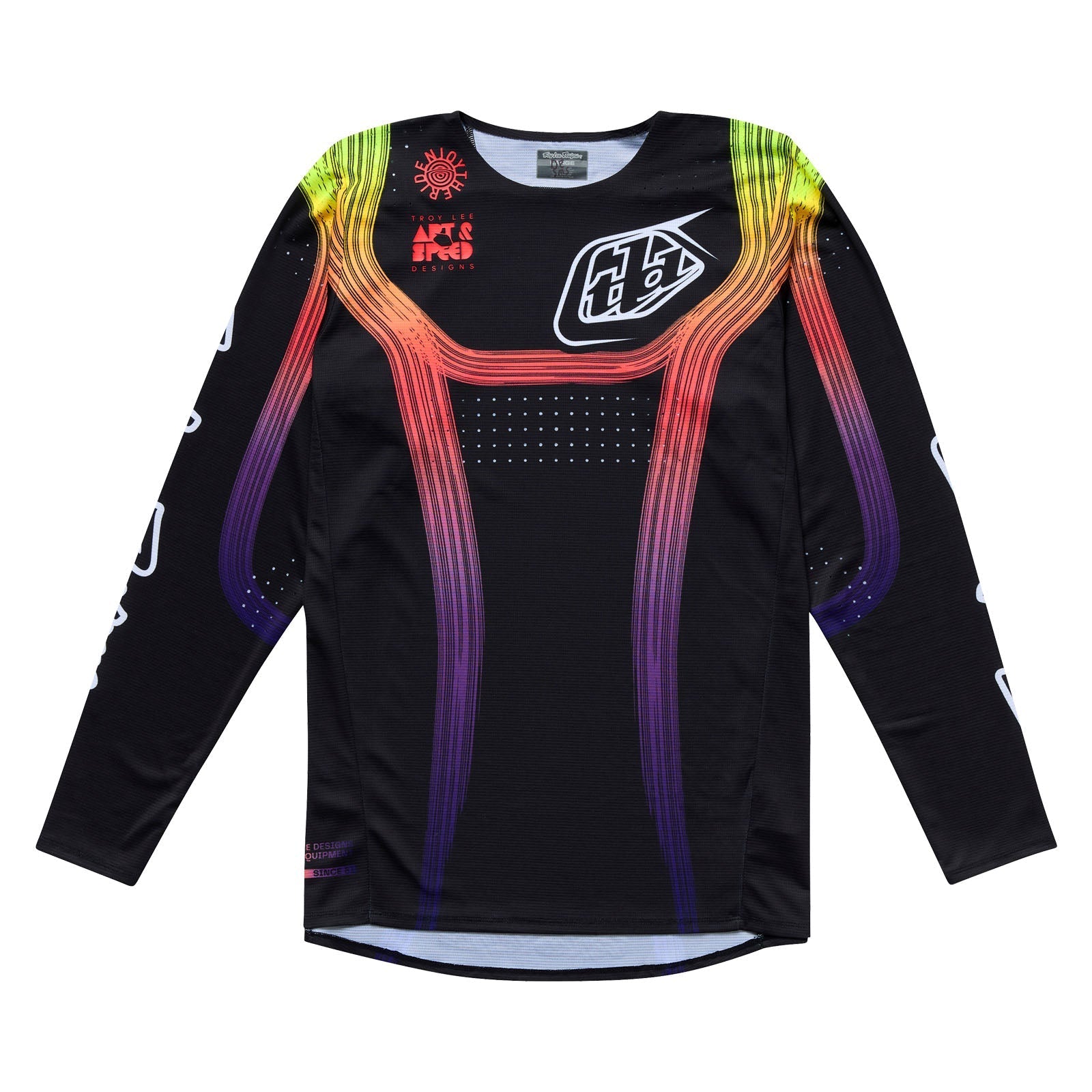 TLD SE Pro Jersey Stripes Black / Multi