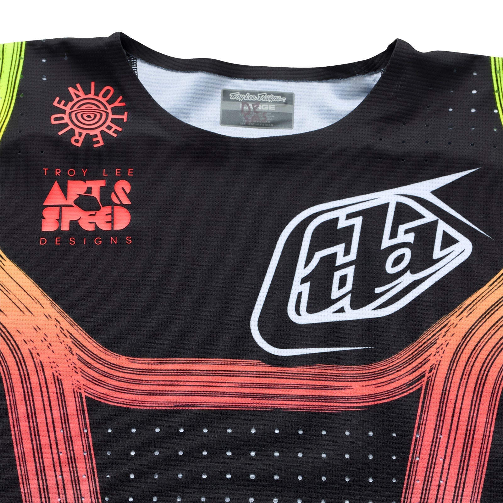 TLD Youth SE Pro Jersey Stripes Black / Multi