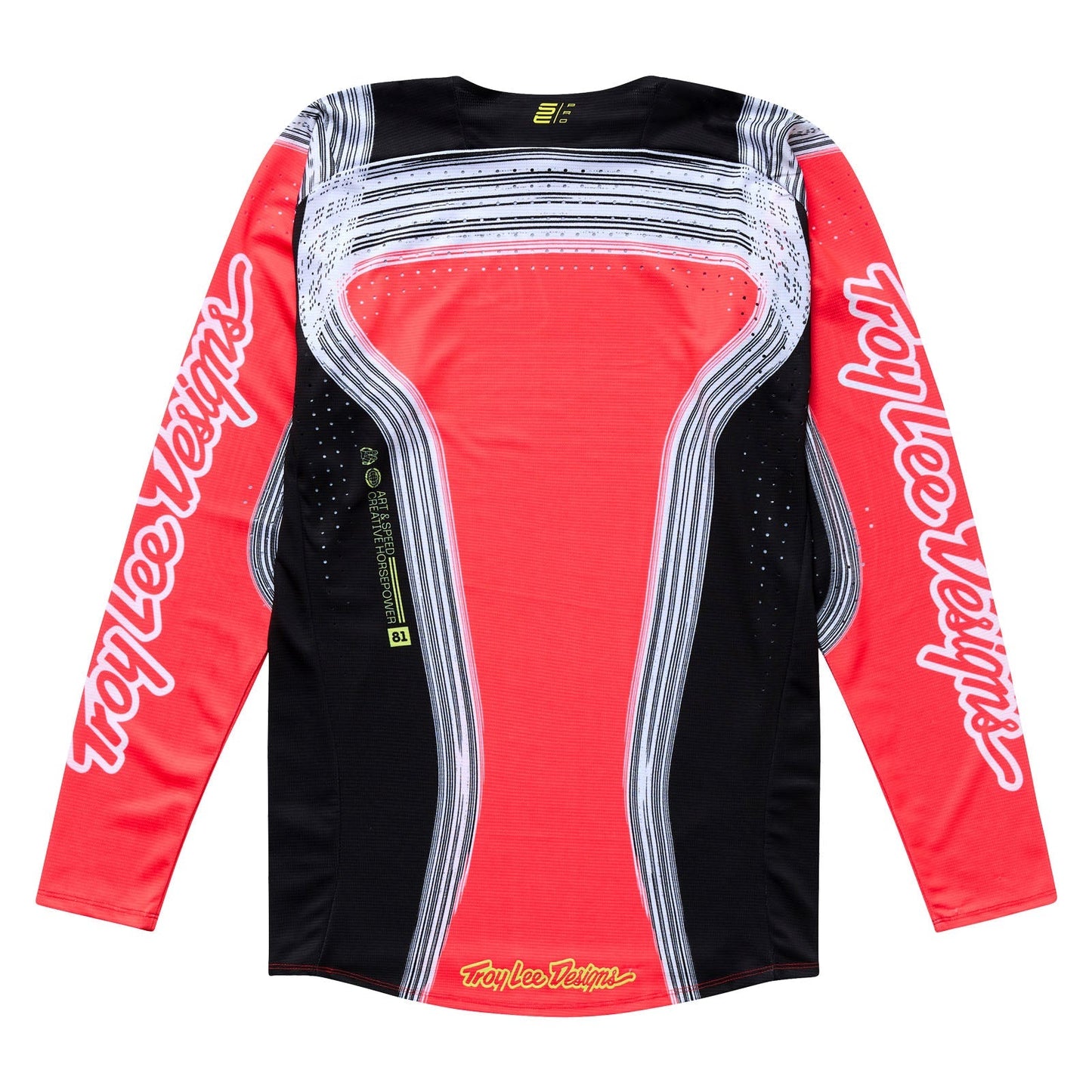 TLD SE Pro Jersey Stripes Infra Red / Black
