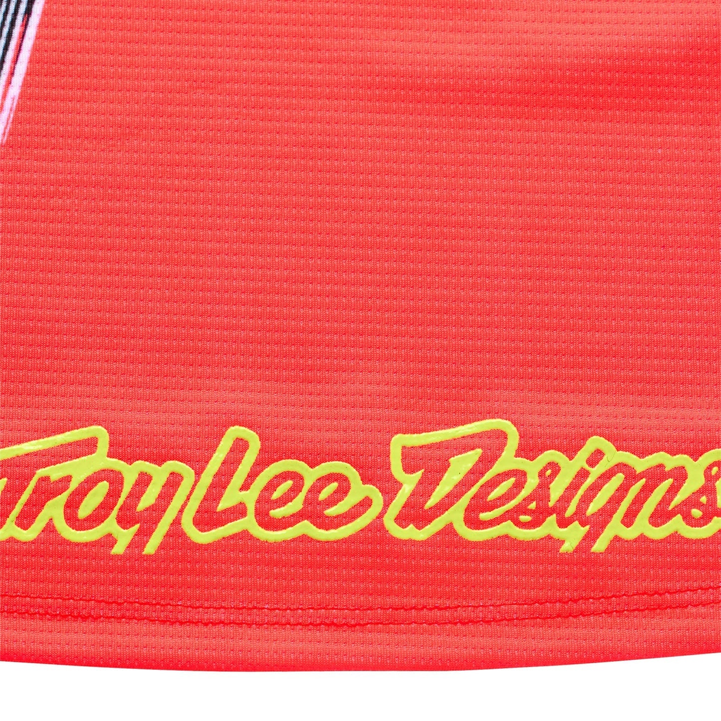 Kinder SE Pro Jersey Streifen Infra Rot/Schwarz