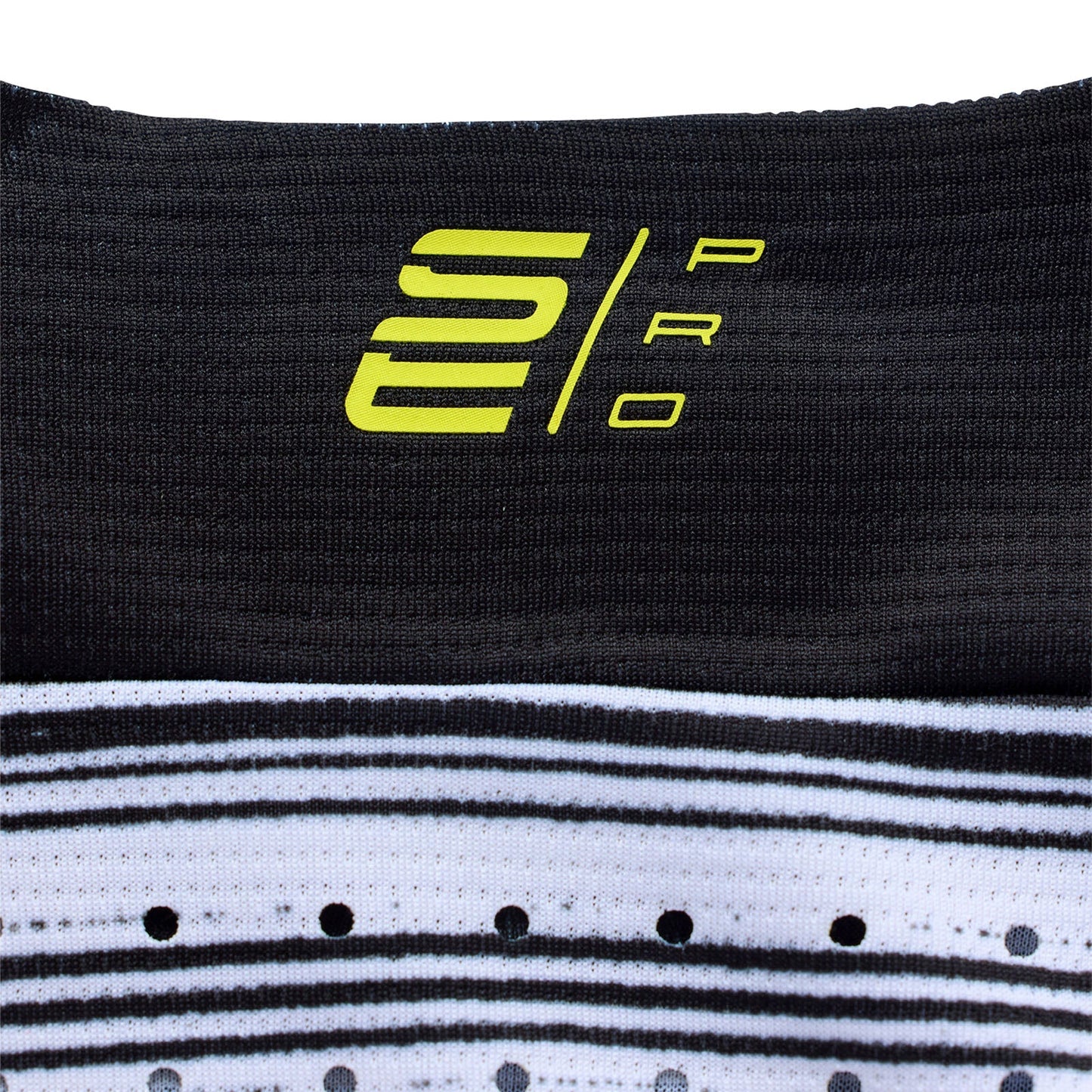 SE Pro Jersey Streifen Infra Rot/Schwarz