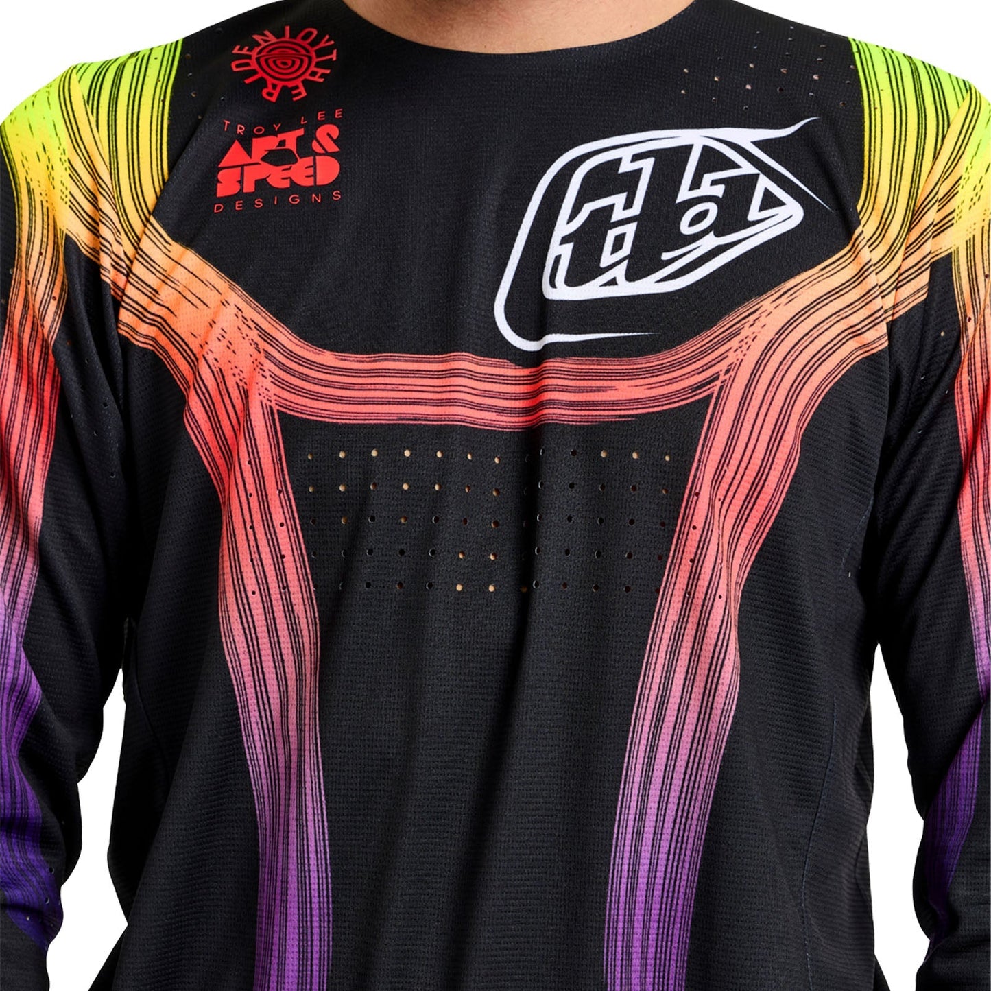 SE Pro Jersey Streifen Schwarz/Multi