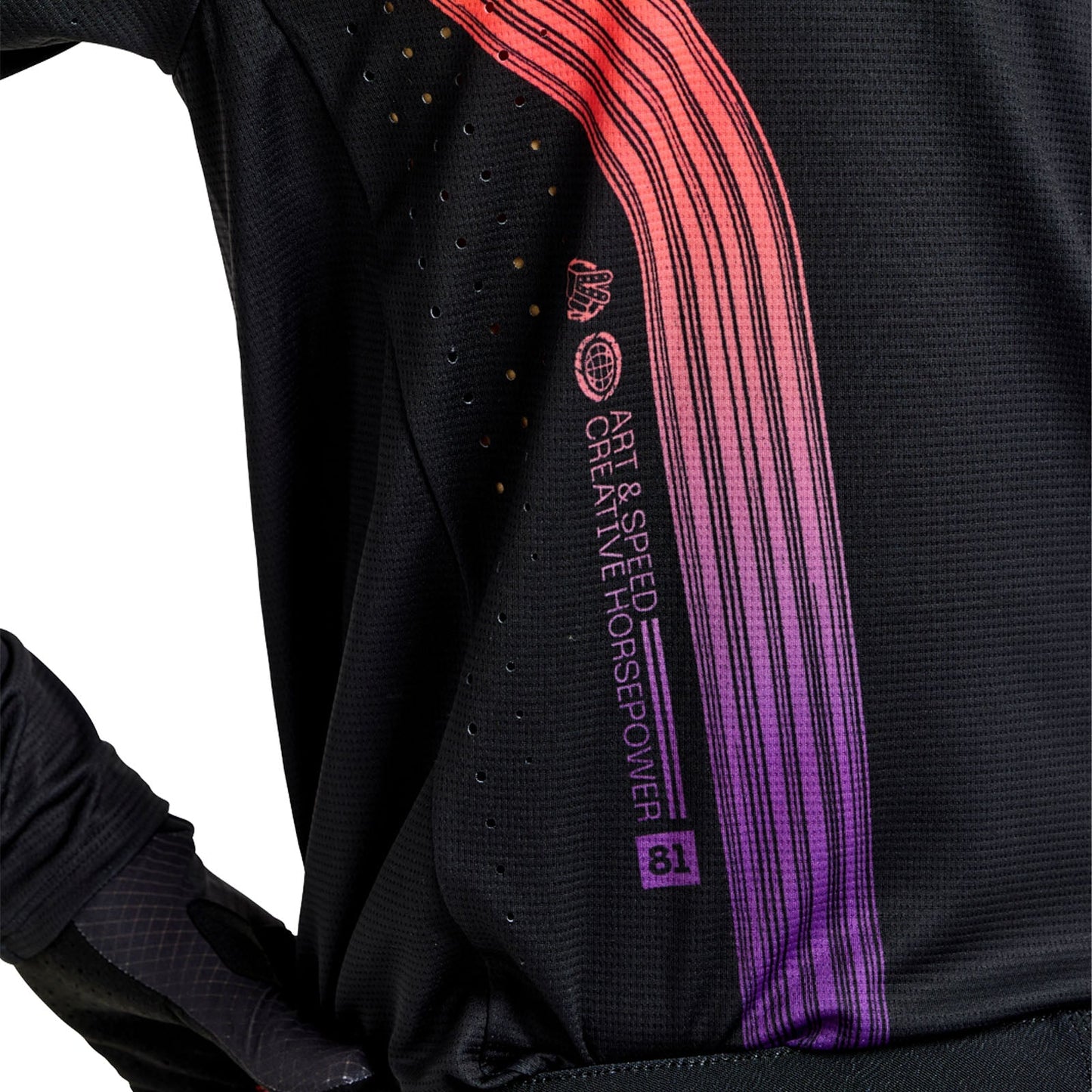 SE Pro Jersey Streifen Schwarz/Multi