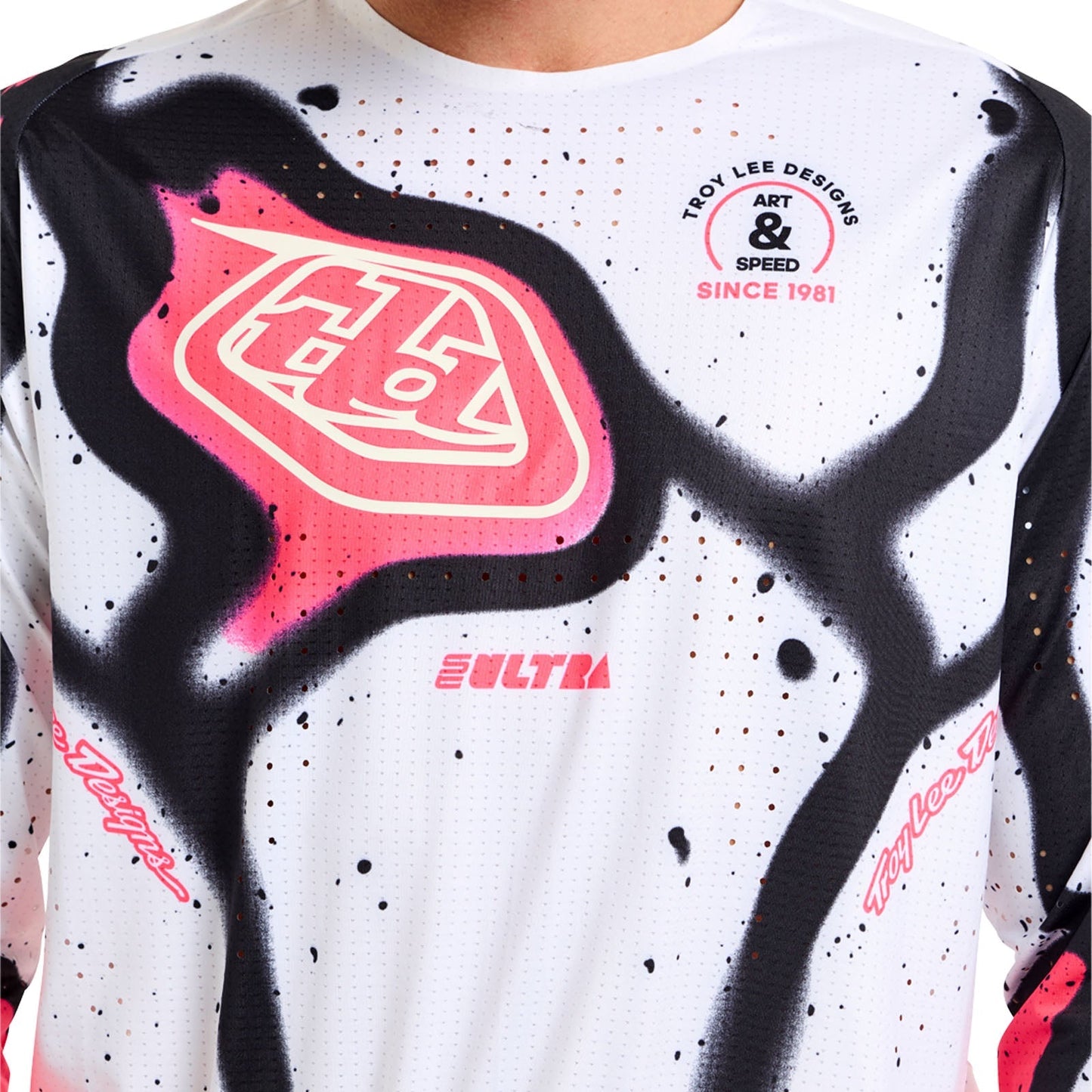 SE Ultra Jersey Membrane Weiß/Infra Rot