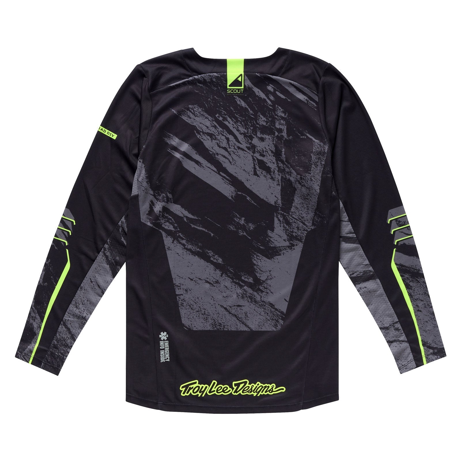 TLD Scout GP Pro Jersey Slab Black