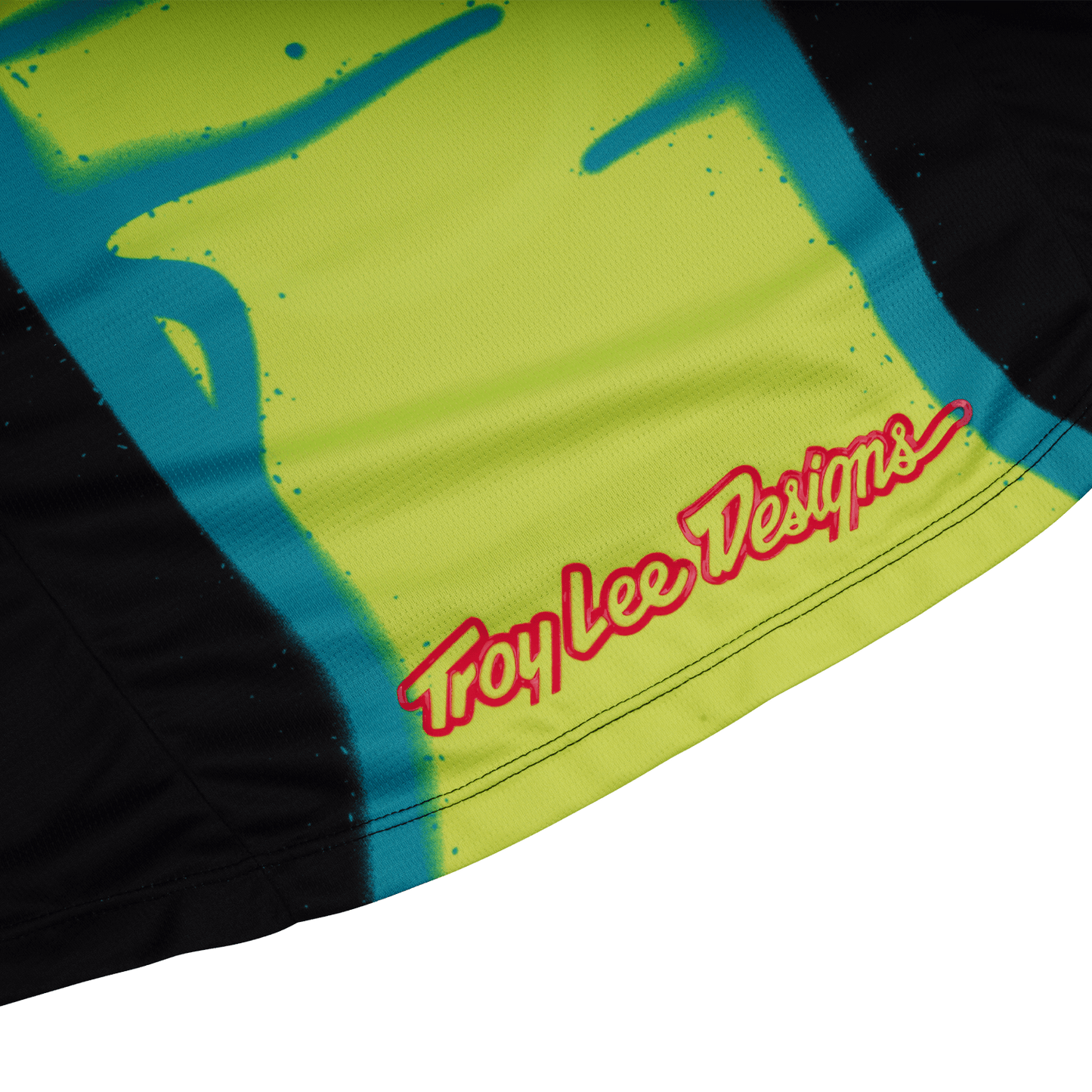 Kinder GP Pro Jersey Membrane Schwarz/Glo Gelb