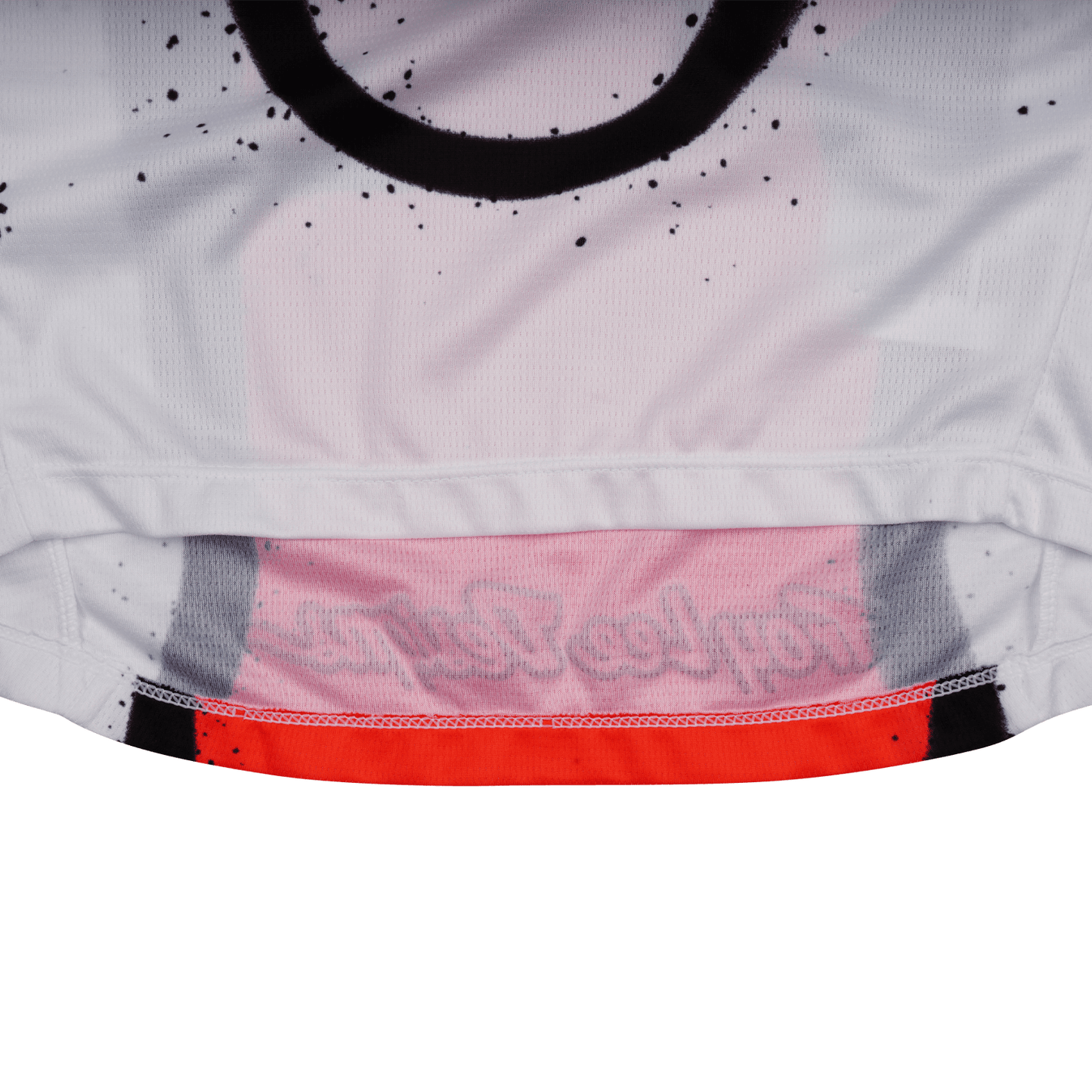 Kinder GP Pro Jersey Membrane Weiß/Infra Rot