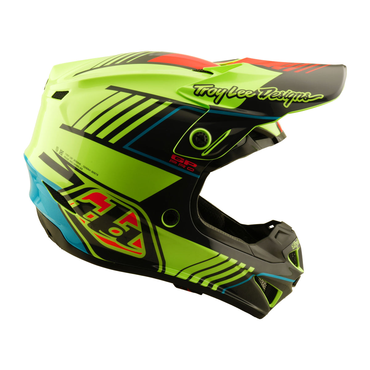 Casque GP Pro pour jeunes avec segment MIPS Glo Yellow