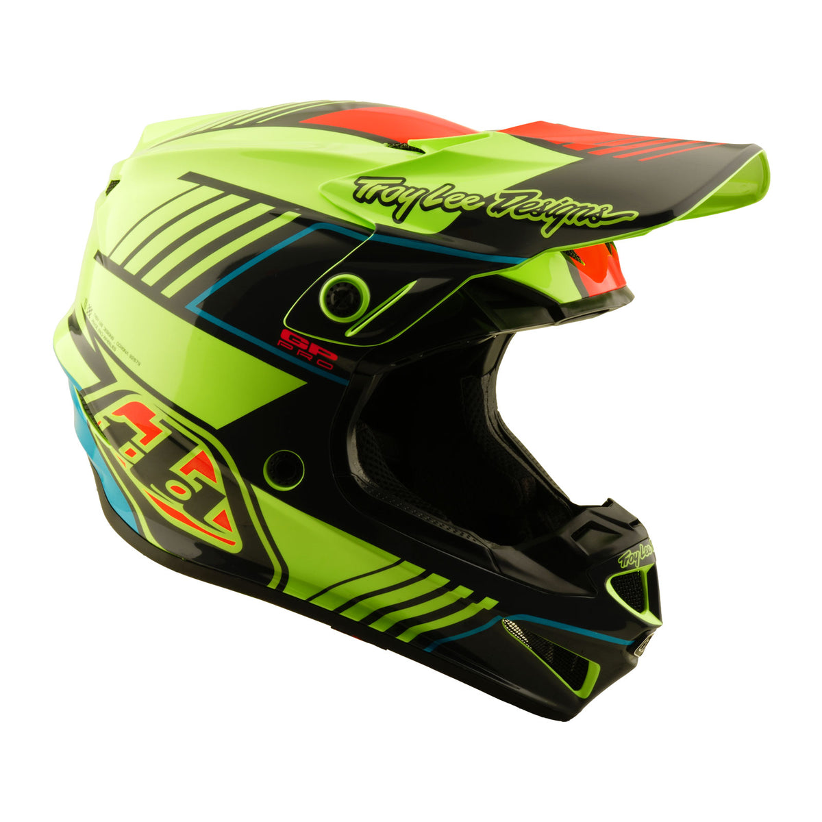 Casque GP Pro pour jeunes avec segment MIPS Glo Yellow
