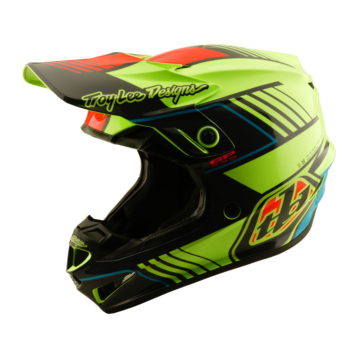 Casque GP Pro pour jeunes avec segment MIPS Glo Yellow