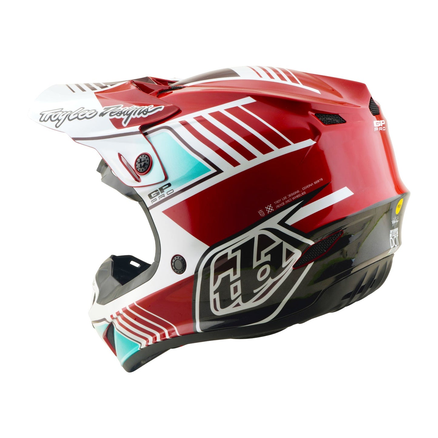 GP Pro Helmet Segment Red