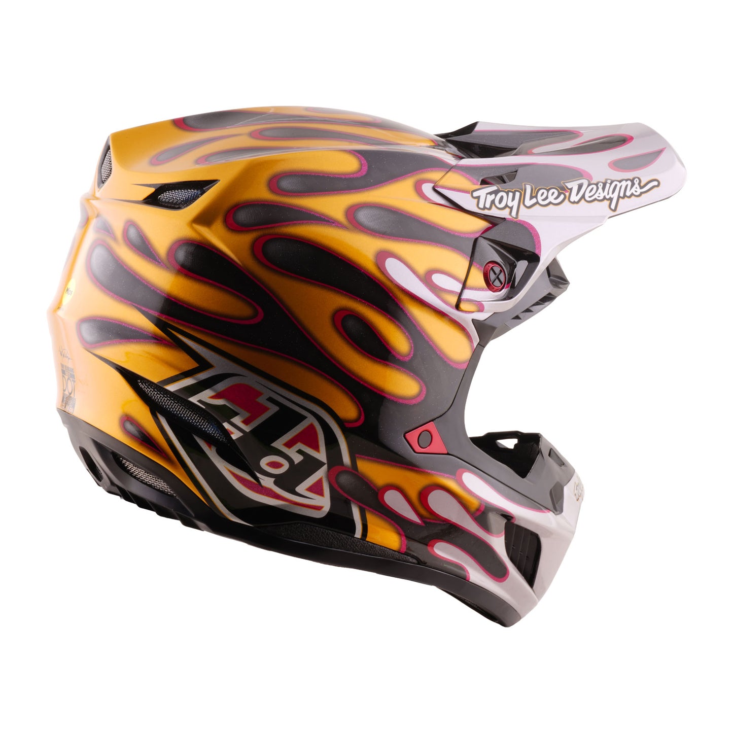 SE5 Carbon Helmet W/MIPS Overspray Black / Gold