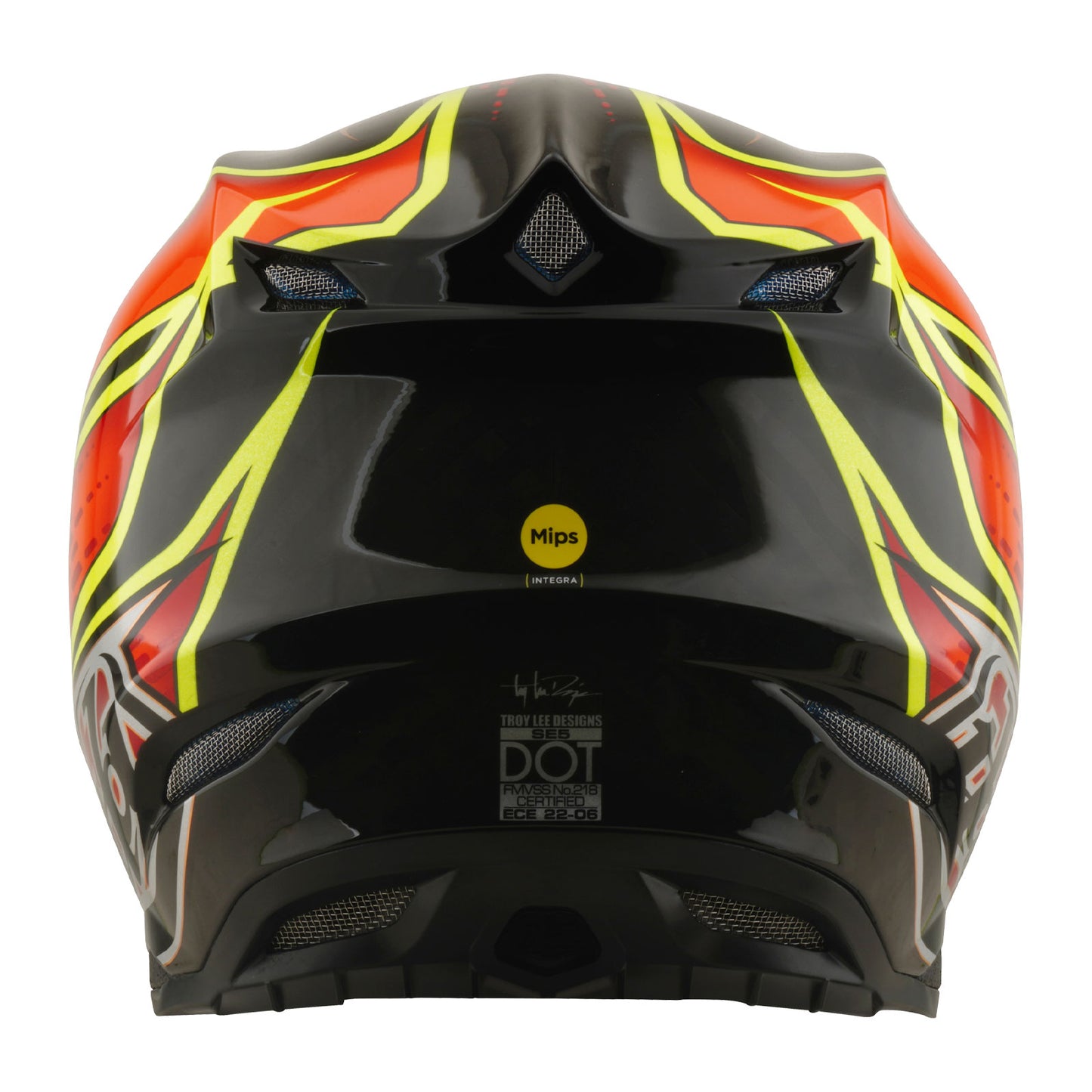 SE5 Carbon Helmet W/MIPS Wings Red
